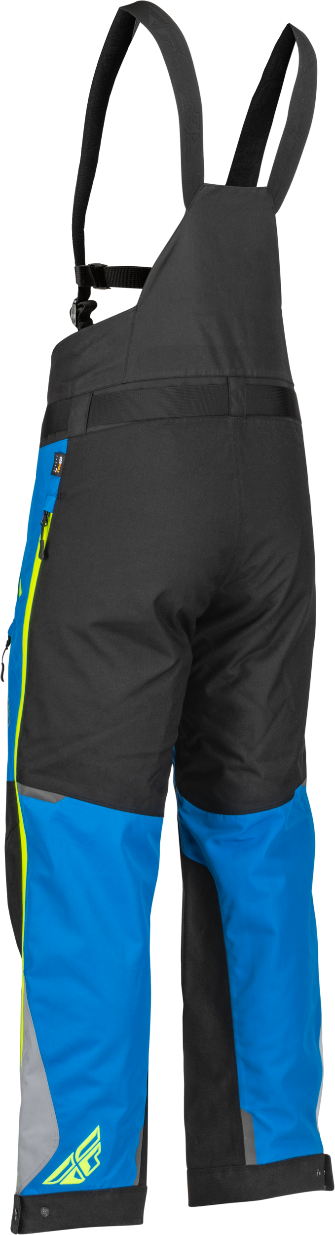 Carbon Bib Blue/Hi Vis Md