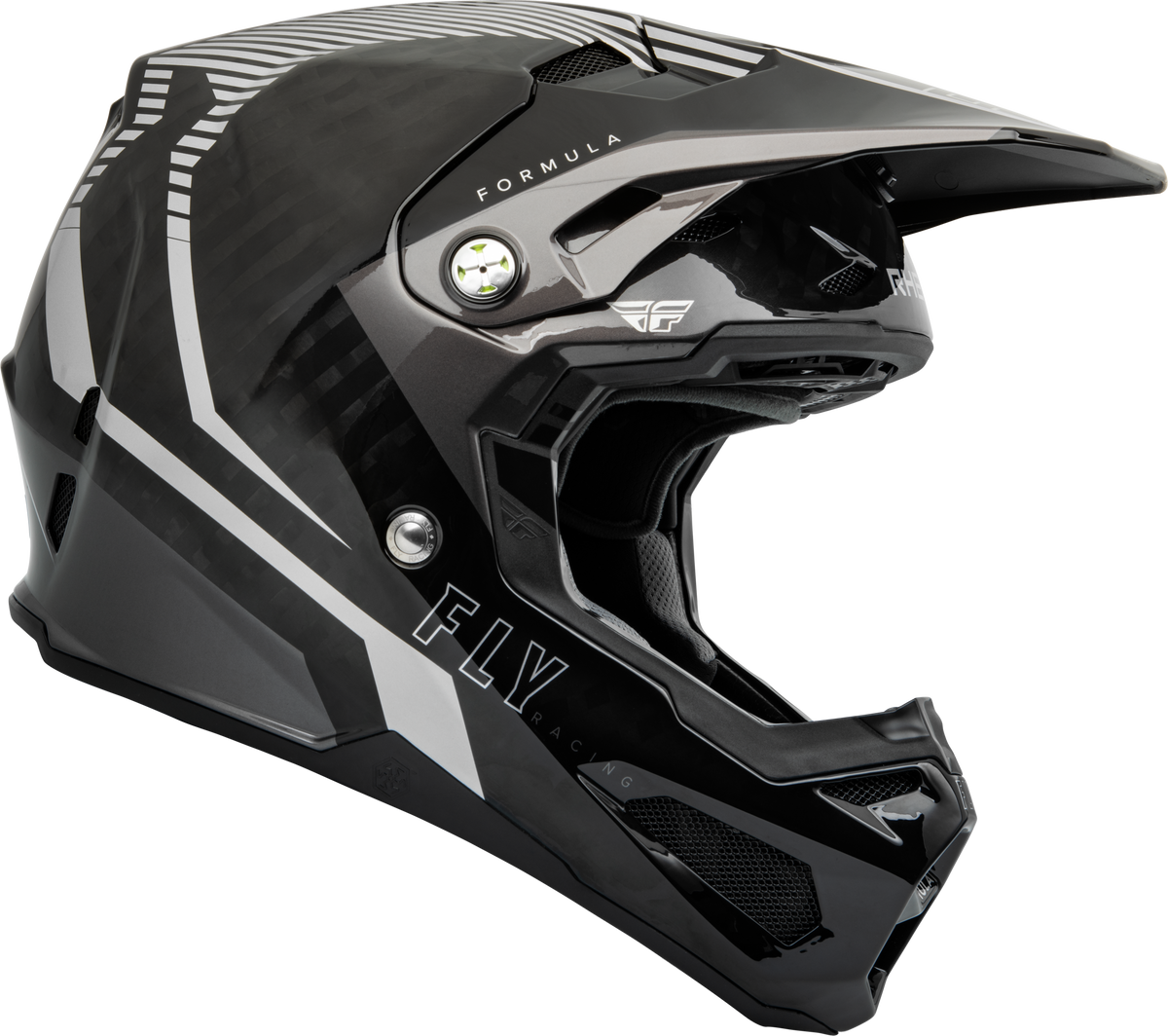 Formula Carbon Tracer Helmet Silver/Black 2x
