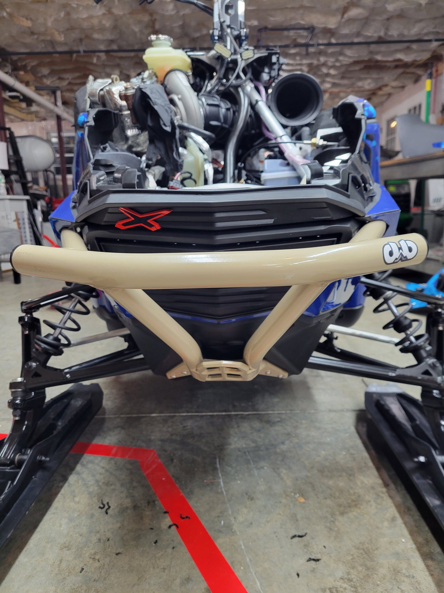 BackwoodsBMP Gen5 SP Front Bumper (ONLY FITS BRP FULL/DEEP SNOW SKID PLATE)