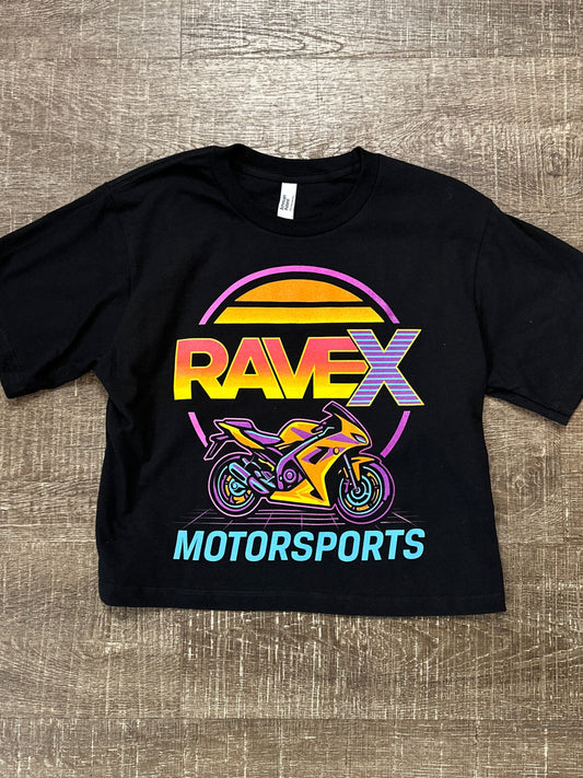 Rave X Women's Retro Crop Tee