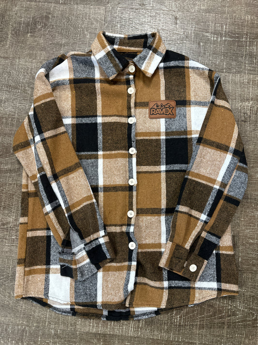 Rave X Women's Flannel Brown