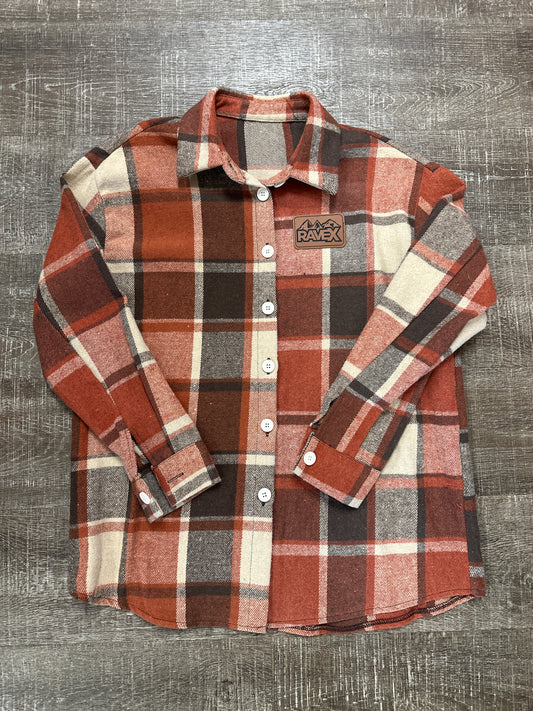 Rave X Women's Flannel Rust