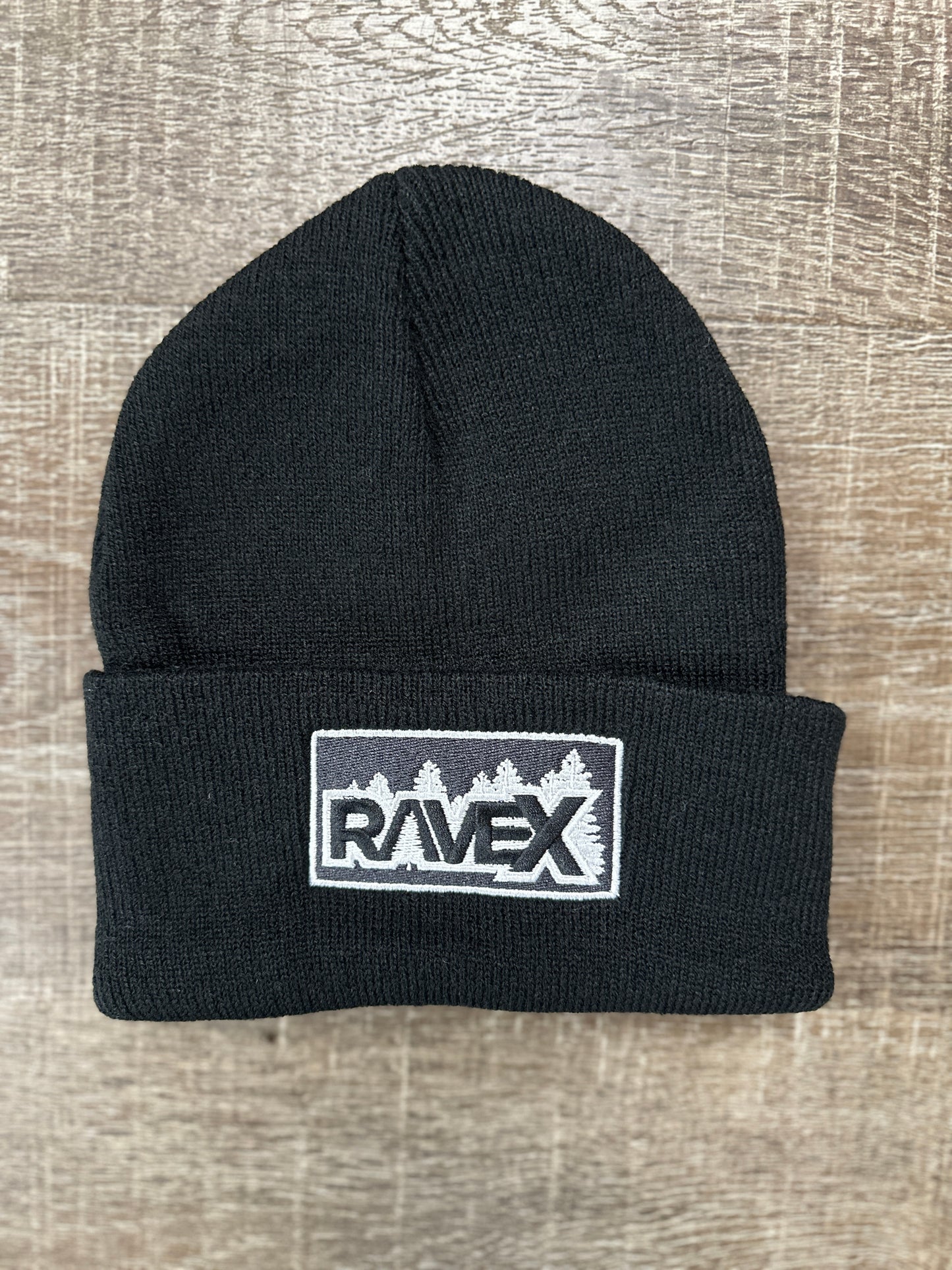 Rave X Black Beanie