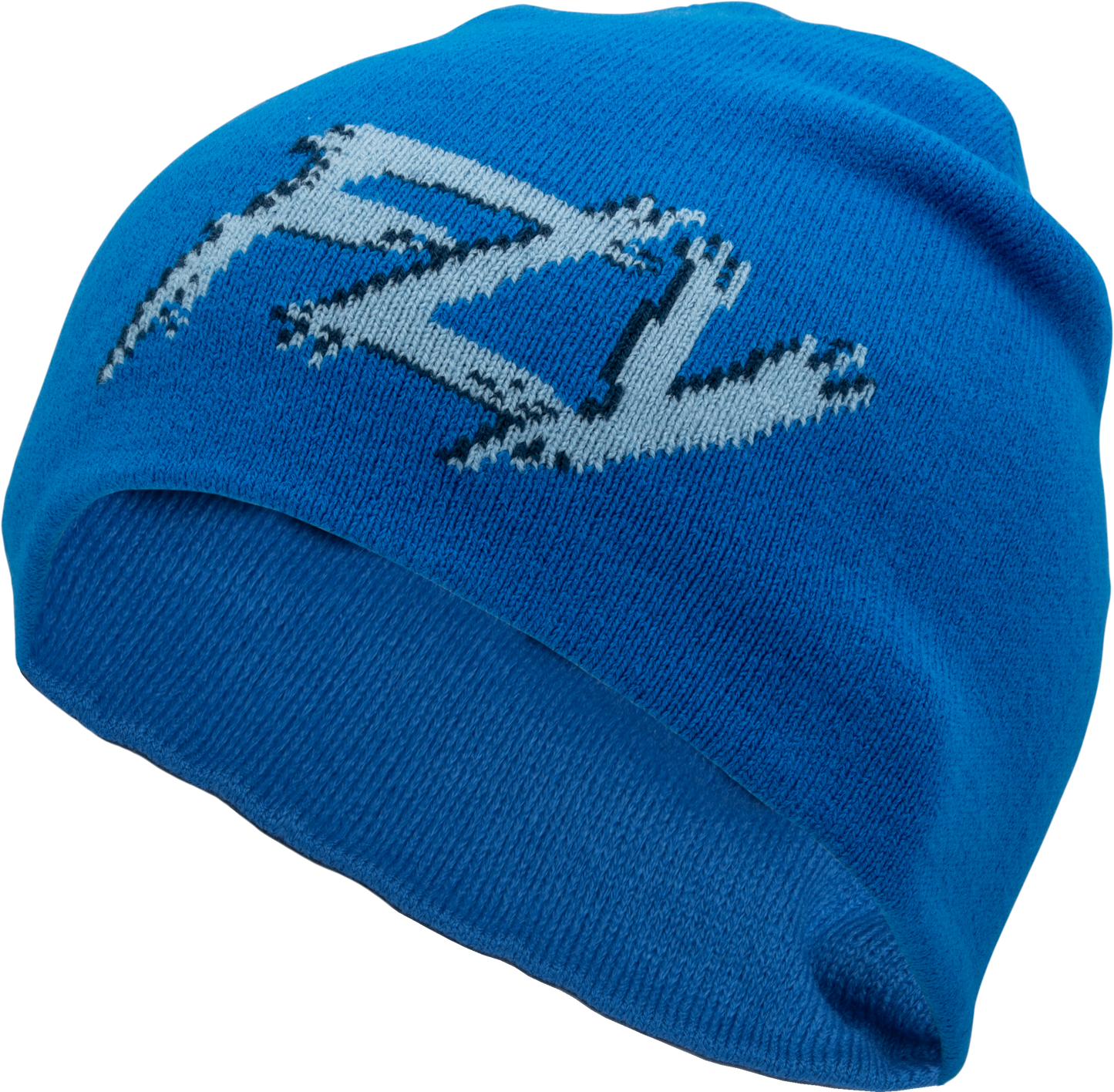 Fly Fitted Beanie Blue/black