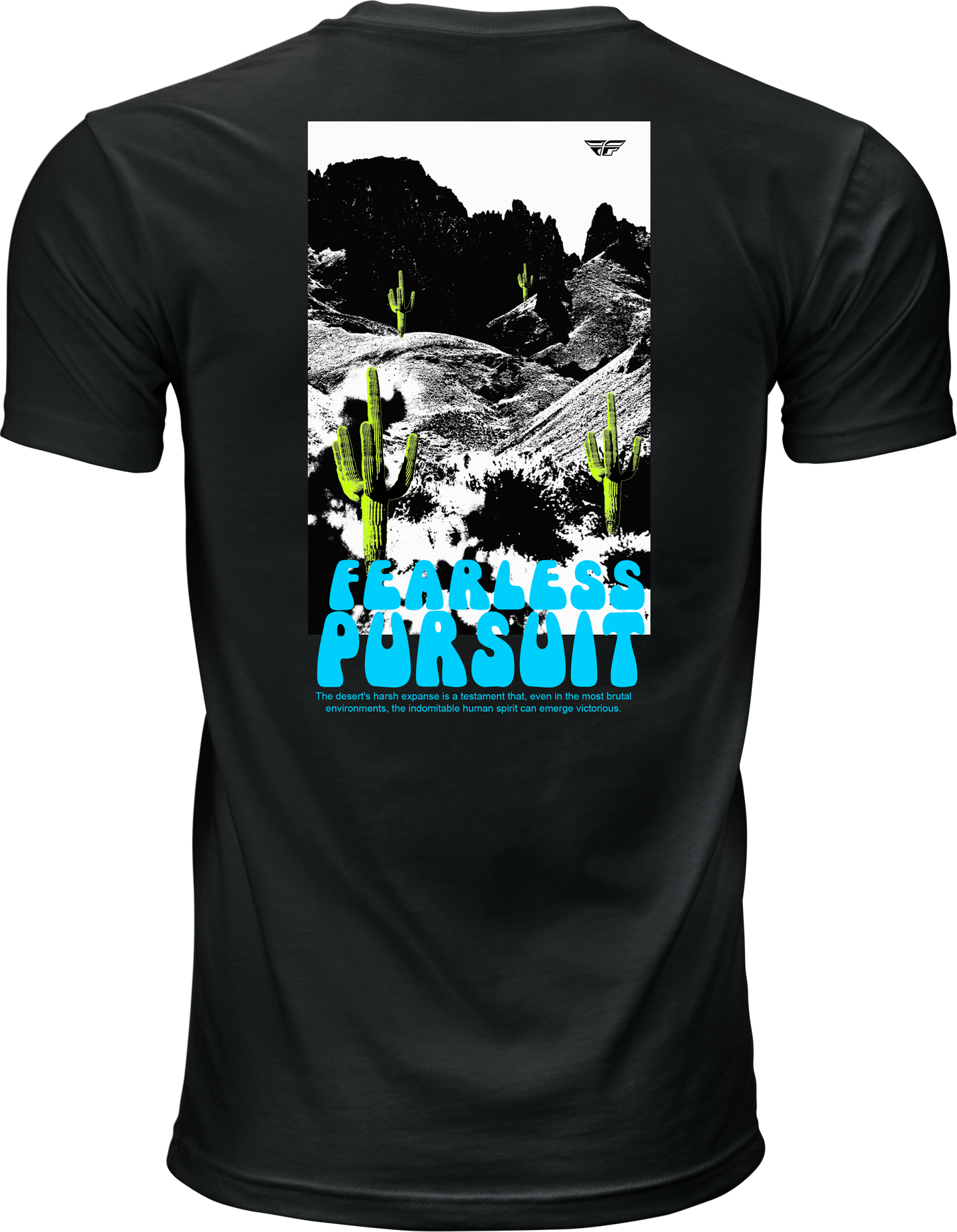 Fly Desert Tee Black Xl