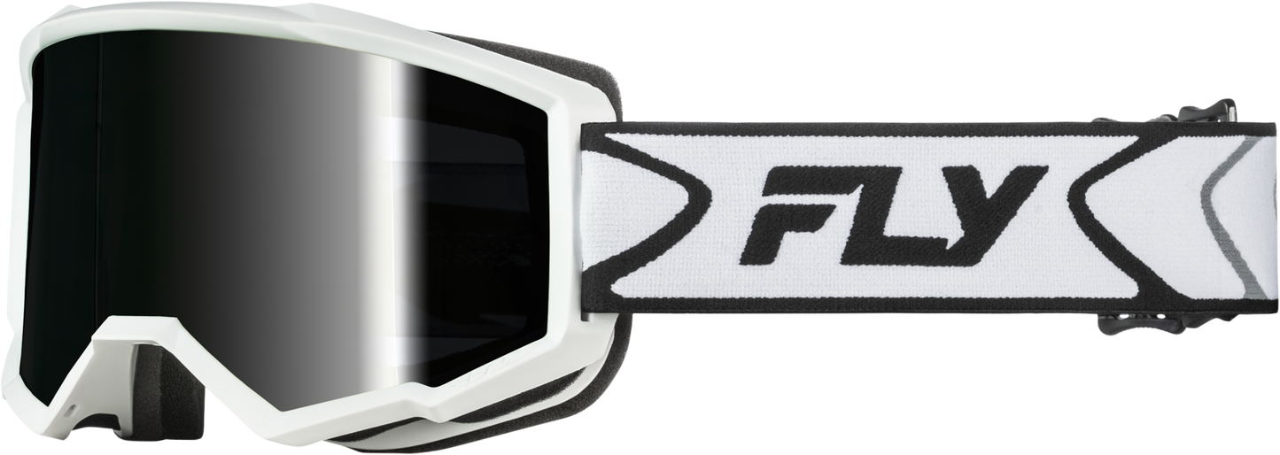 Zone Goggle White/black W/dark Smoke Hydrophoc Lens