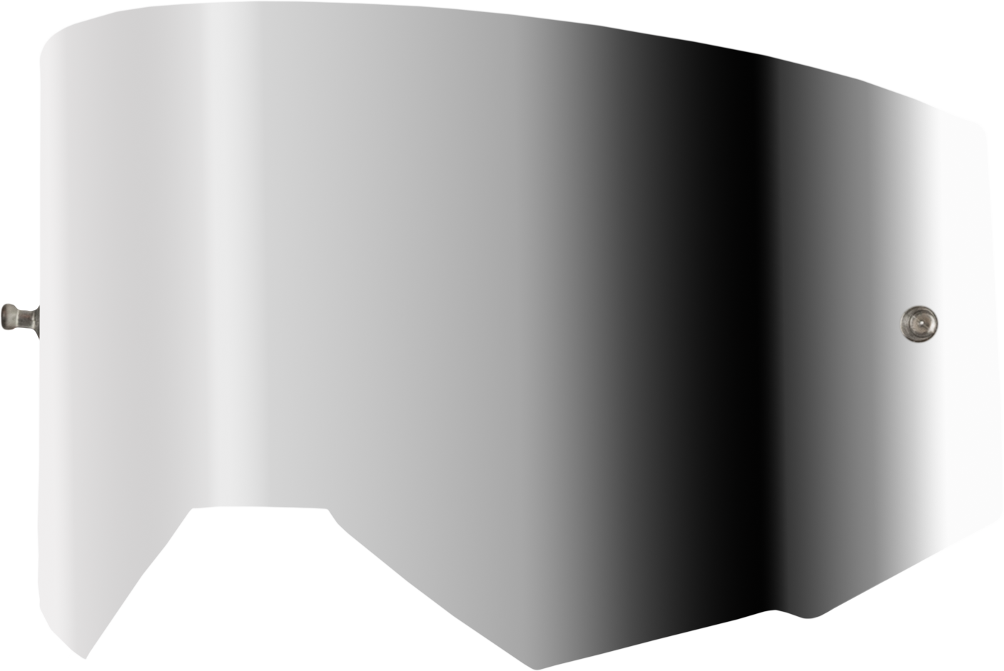 Single Lens W/ Post Adult W/ Silver Mirror/smoke Lens