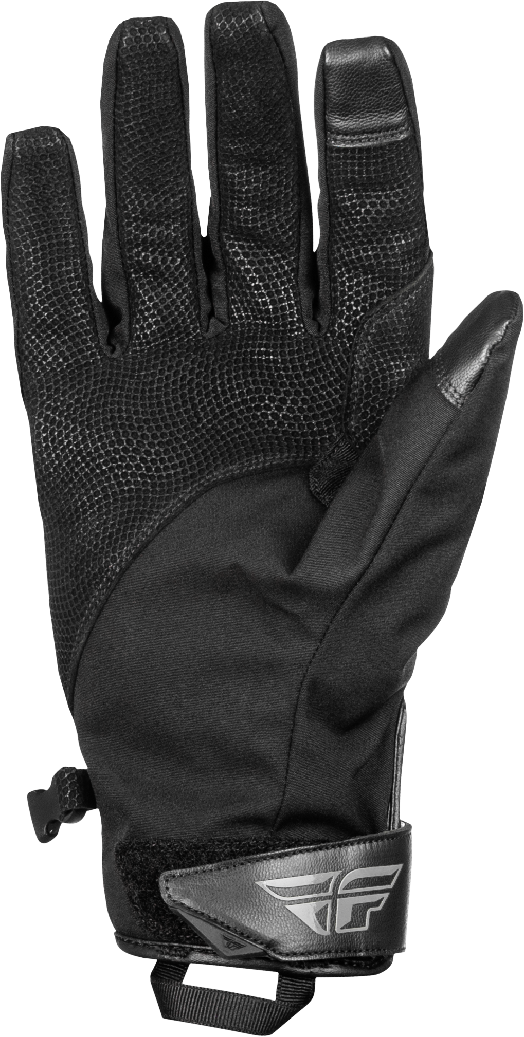 Title Long Gloves Black/purple Xs