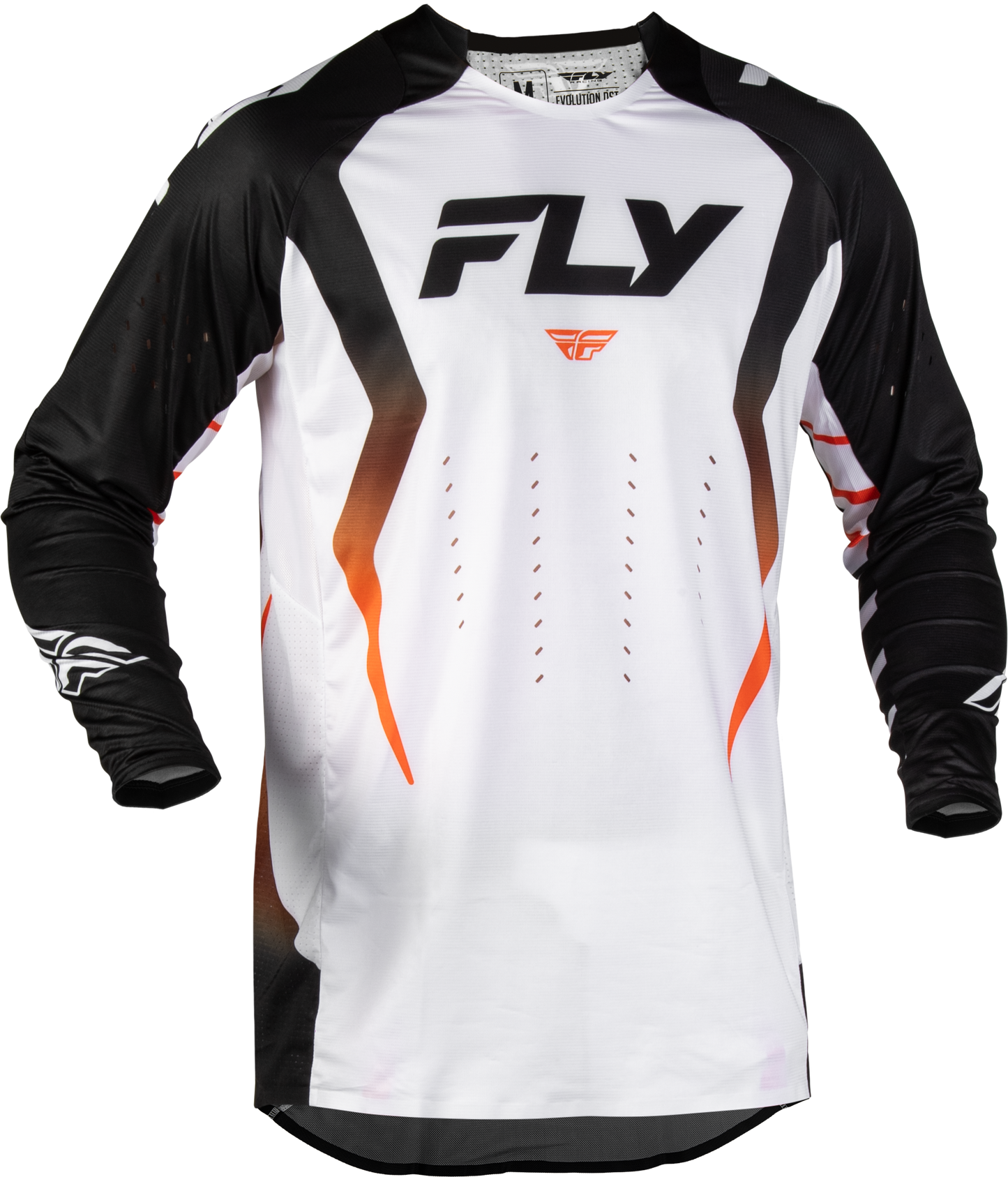 Evolution Dst Bolt Jersey White/black/orange Xl