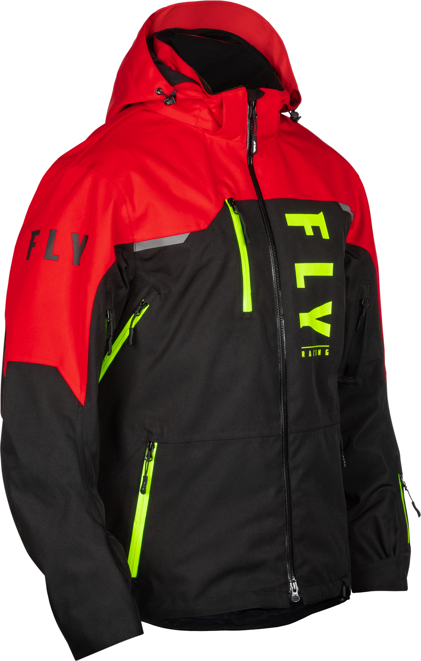 Carbon Jacket Black/red Xl