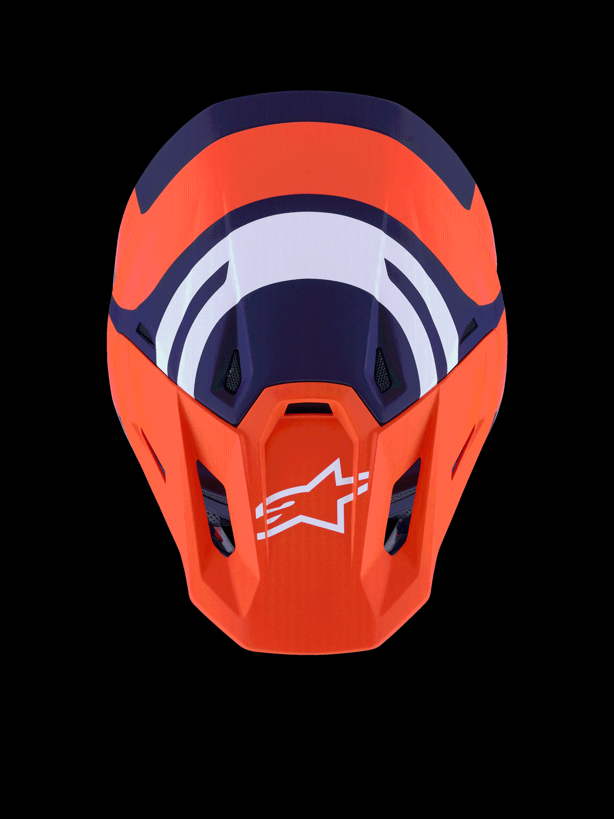 Sm7 Core Helmet Orng/blue Matt Xl