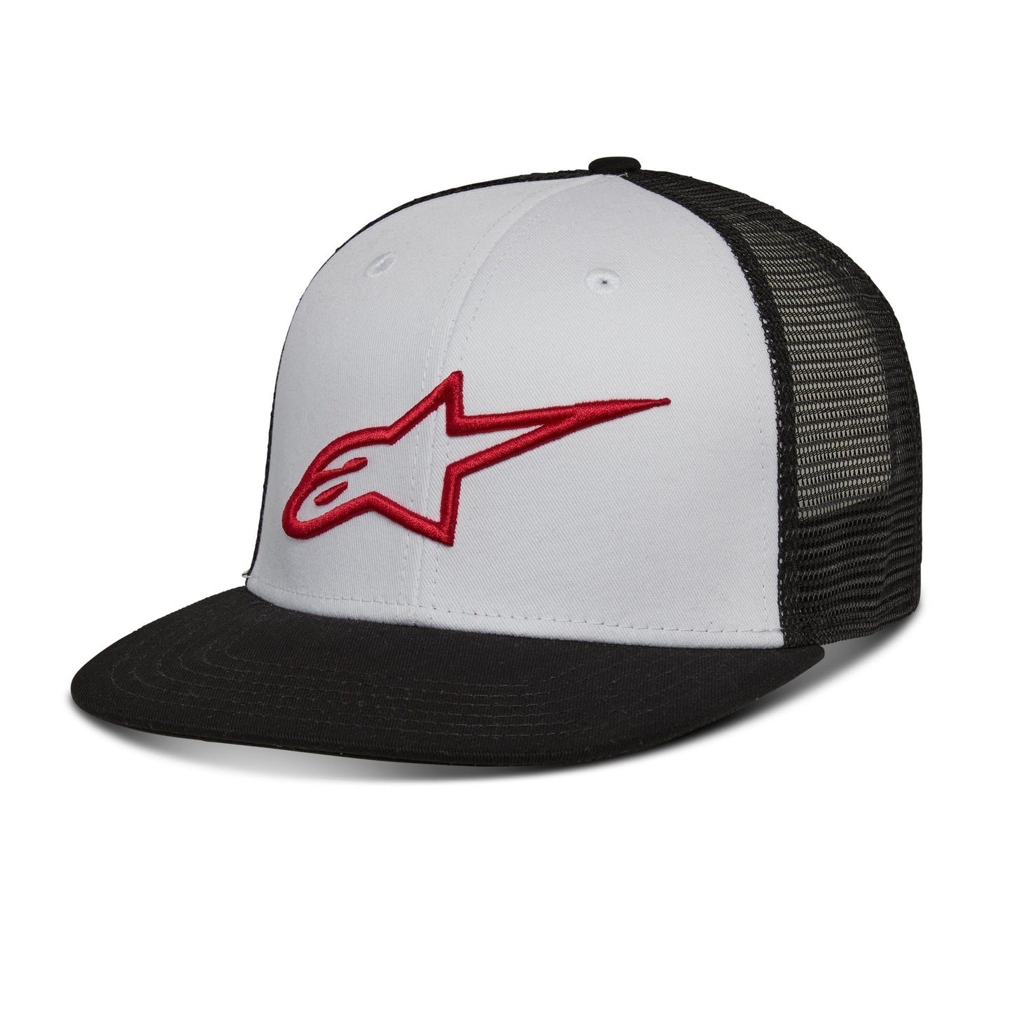Corp Trucker Hat White/black O/s