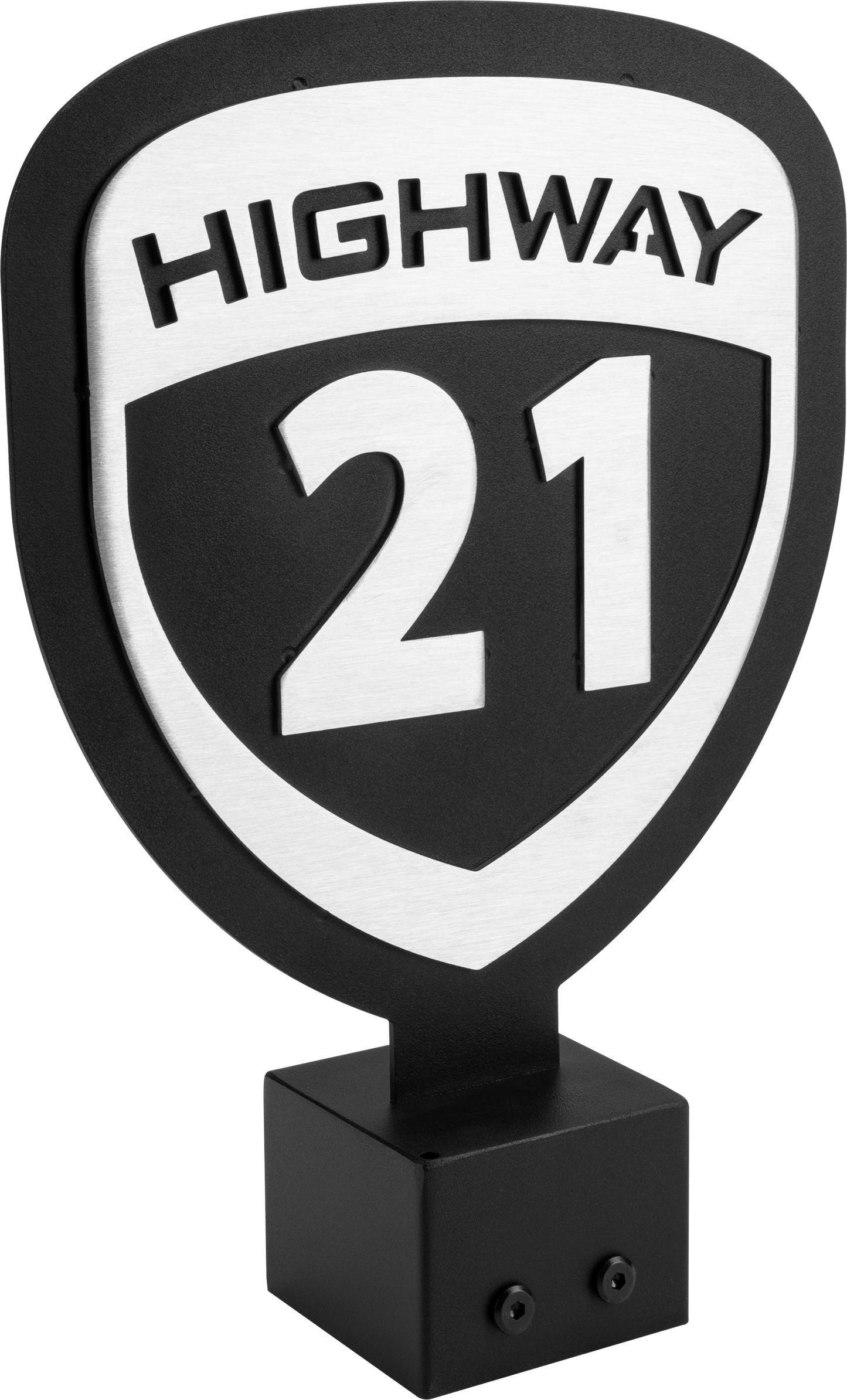 Helmet Tree Header Sign