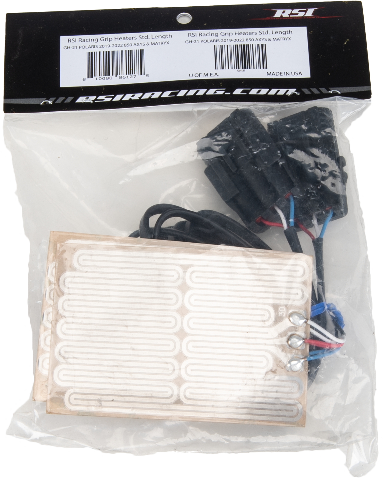 RSI Plug & Play Grip Heaters Standard Length Pol