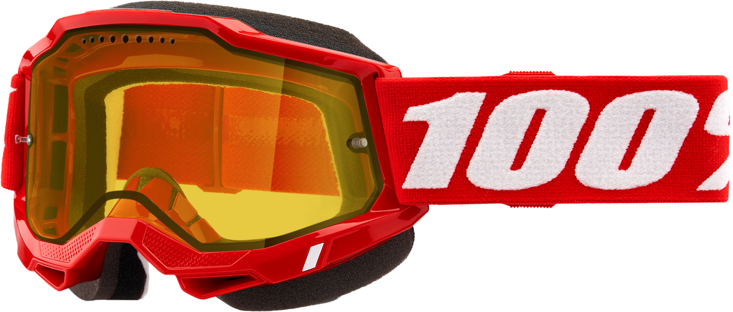 100% Accuri 2 Snowmobile Goggle Yellow Lens