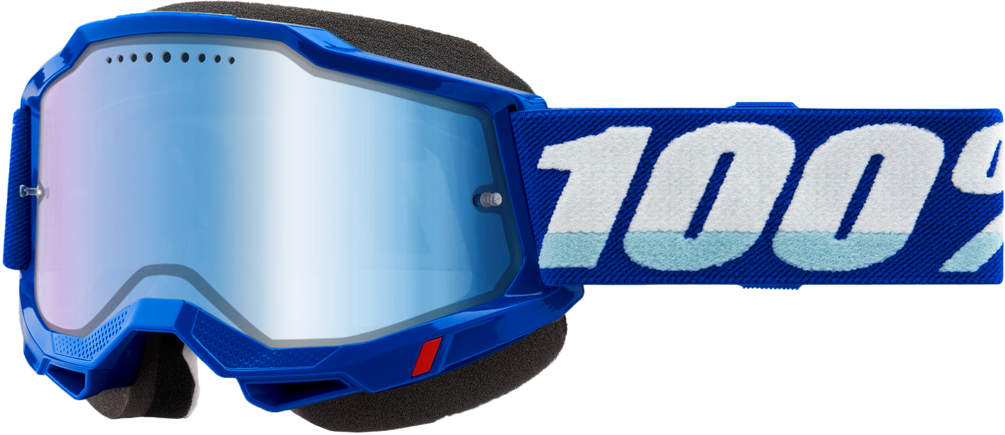 100% Accuri 2 Snowmobile Goggle Yellow Lens