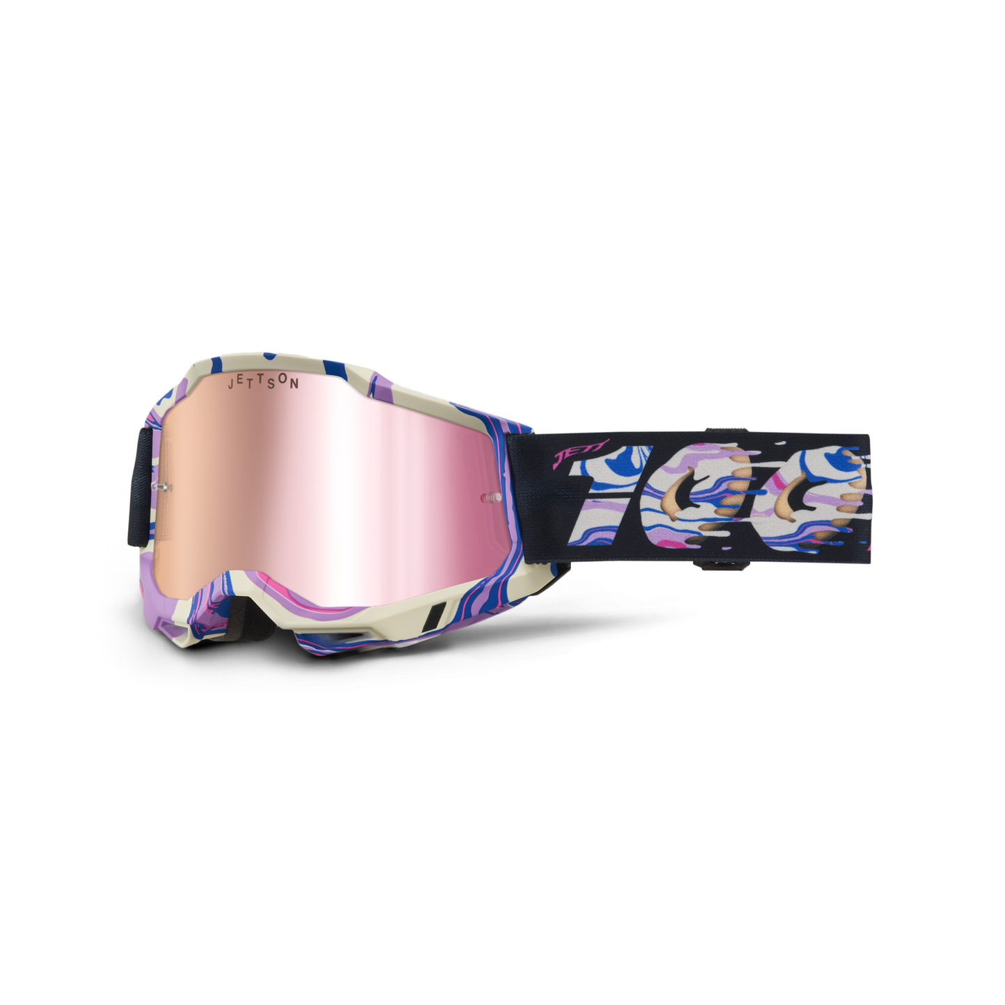 100% Accuri 2 Goggle 2/pk Le Jett Lawrence Donut - Mirror