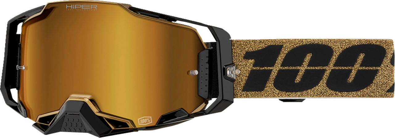 100% Armega Hiper Goggle Glory Red Mirror