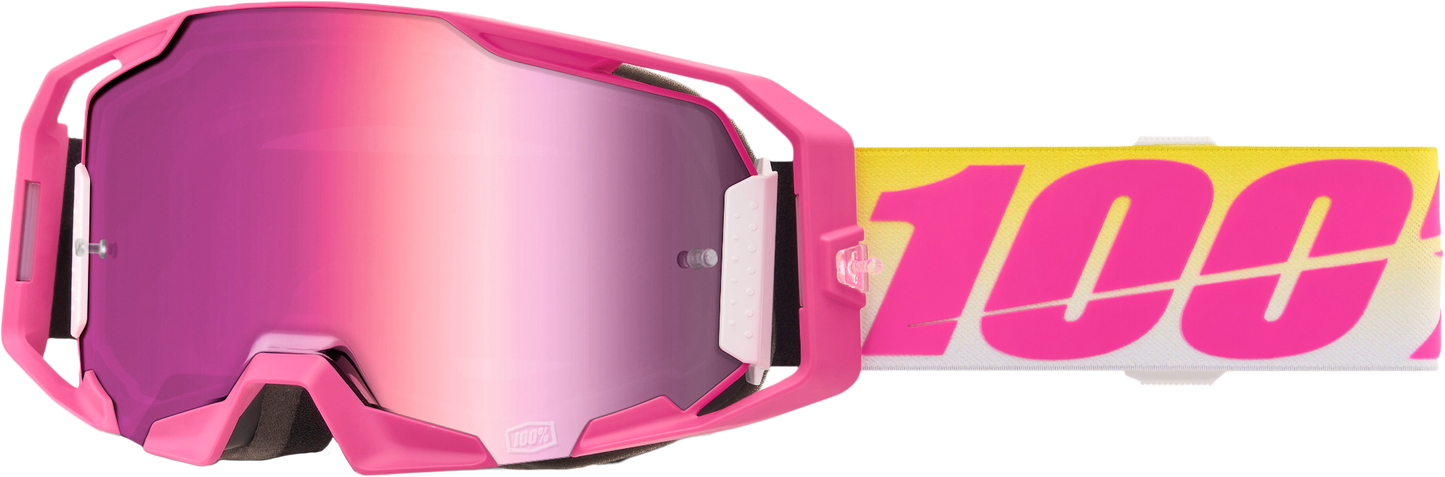 100% Armatic Goggle Sellars Mirror Pink Lens