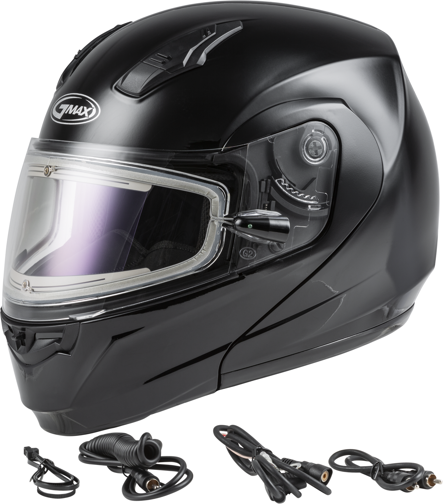GMax Md-04s Modular Snow Helmet W/electric Solid