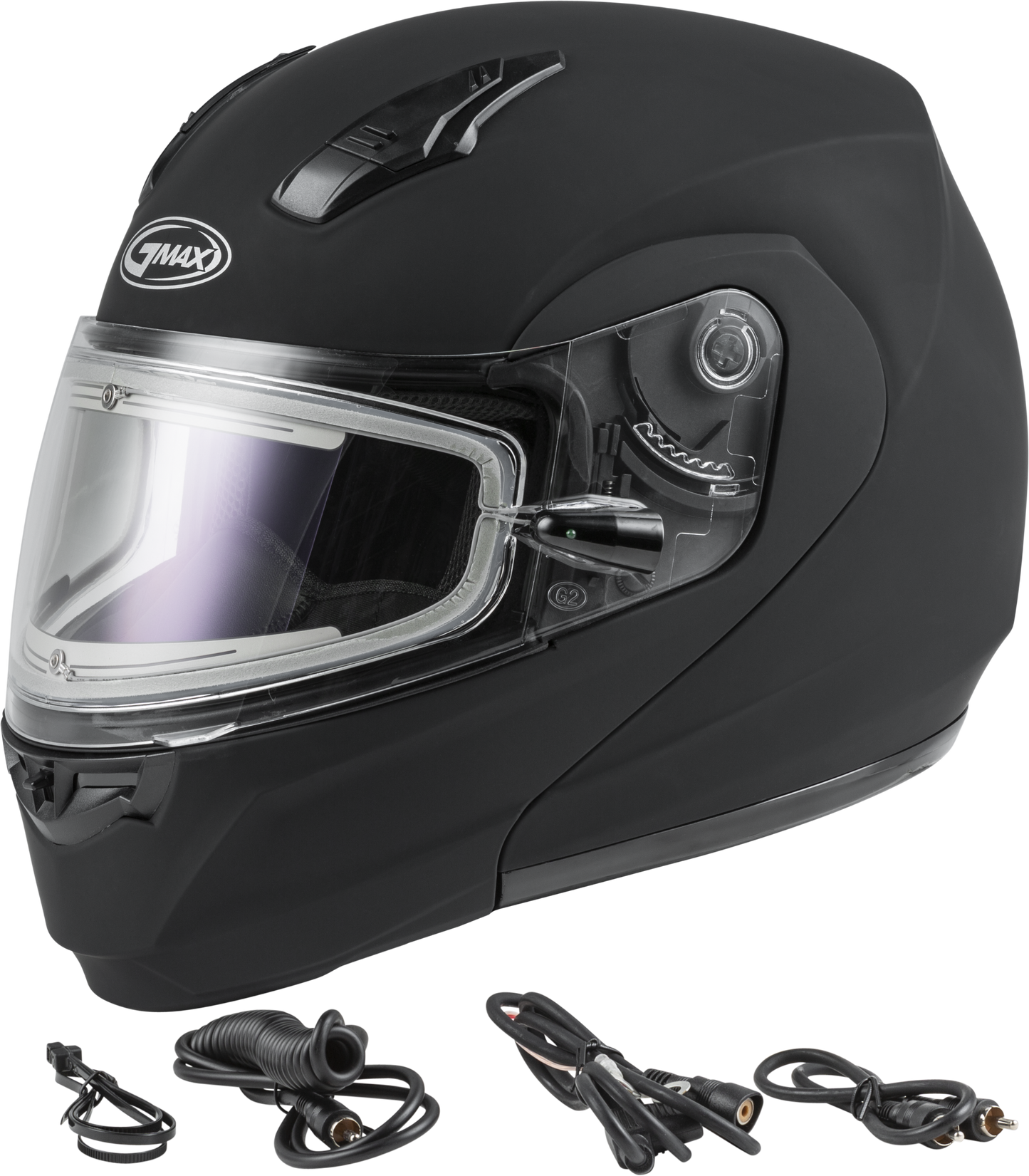 GMax Md-04s Modular Snow Helmet W/electric Solid