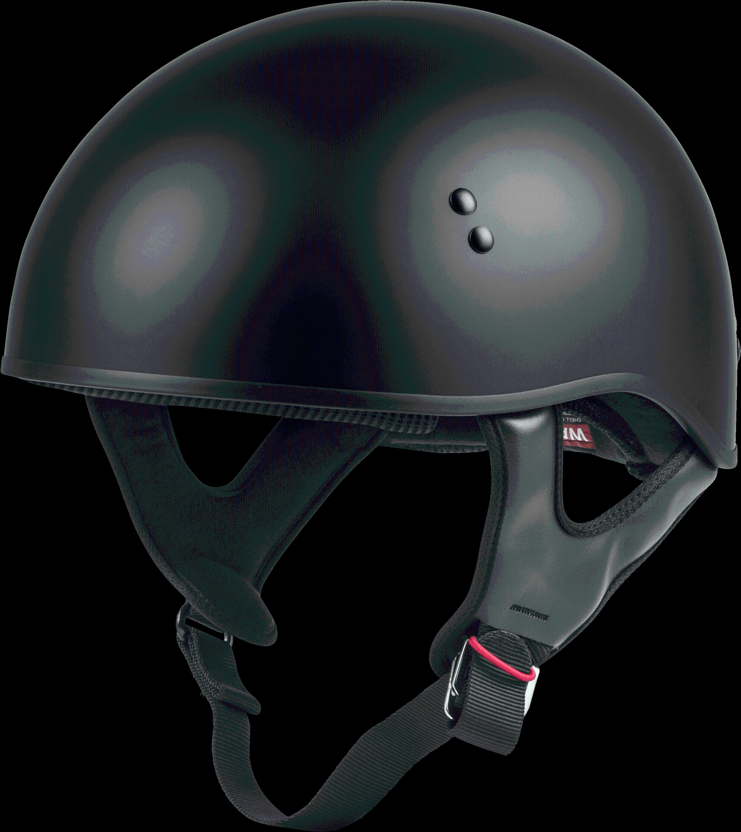 Hh-45 Half Helmet Naked Matte Black 2x