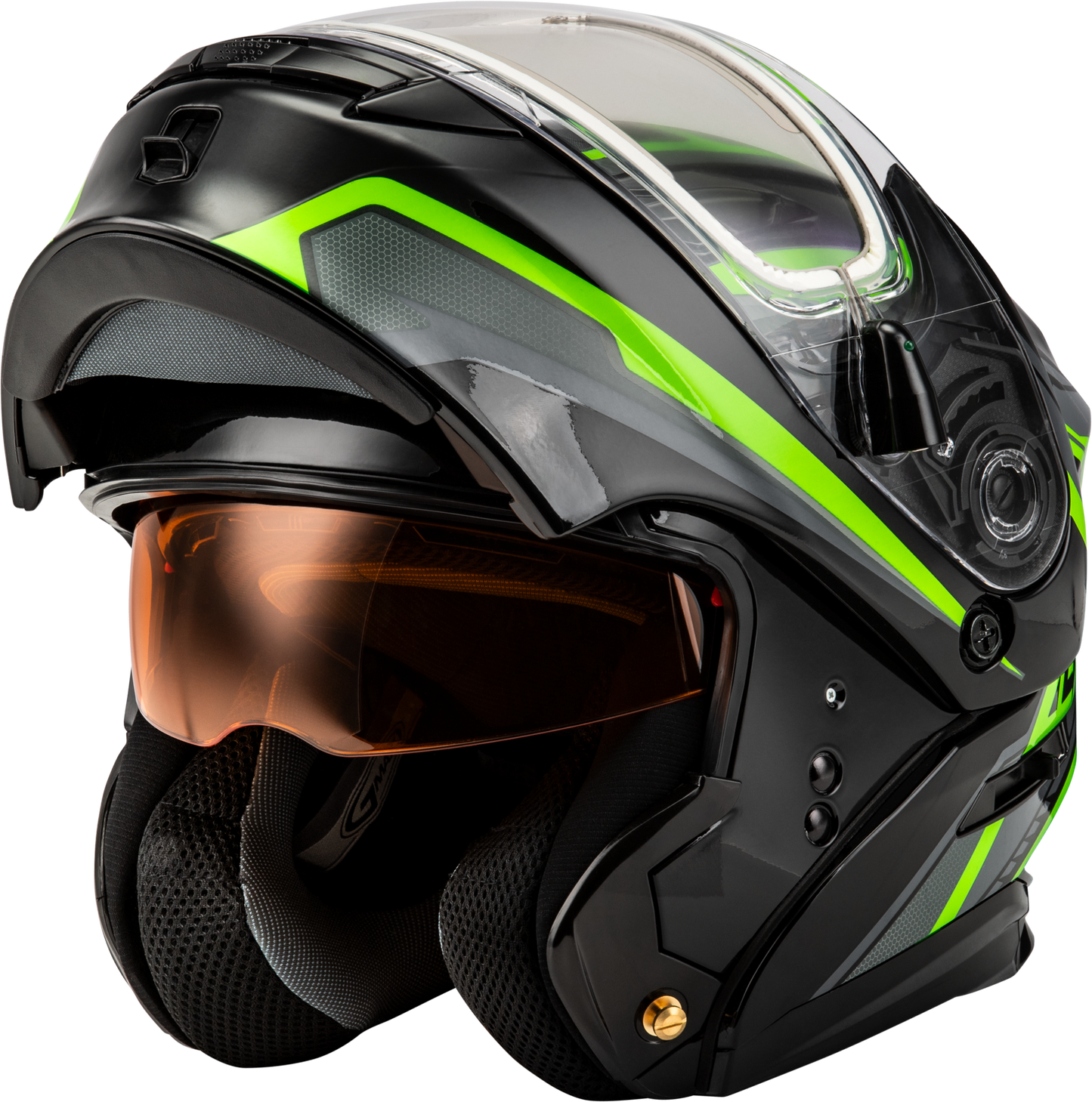 GMax Md-01s Transistor Snow Helmet W Elec Shld