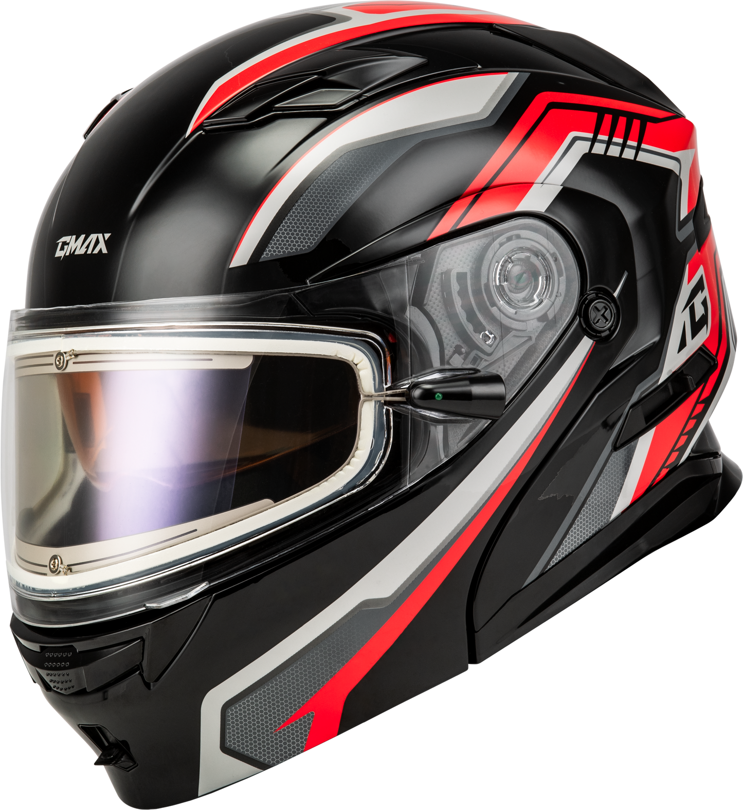GMax Md-01s Transistor Snow Helmet W Elec Shld