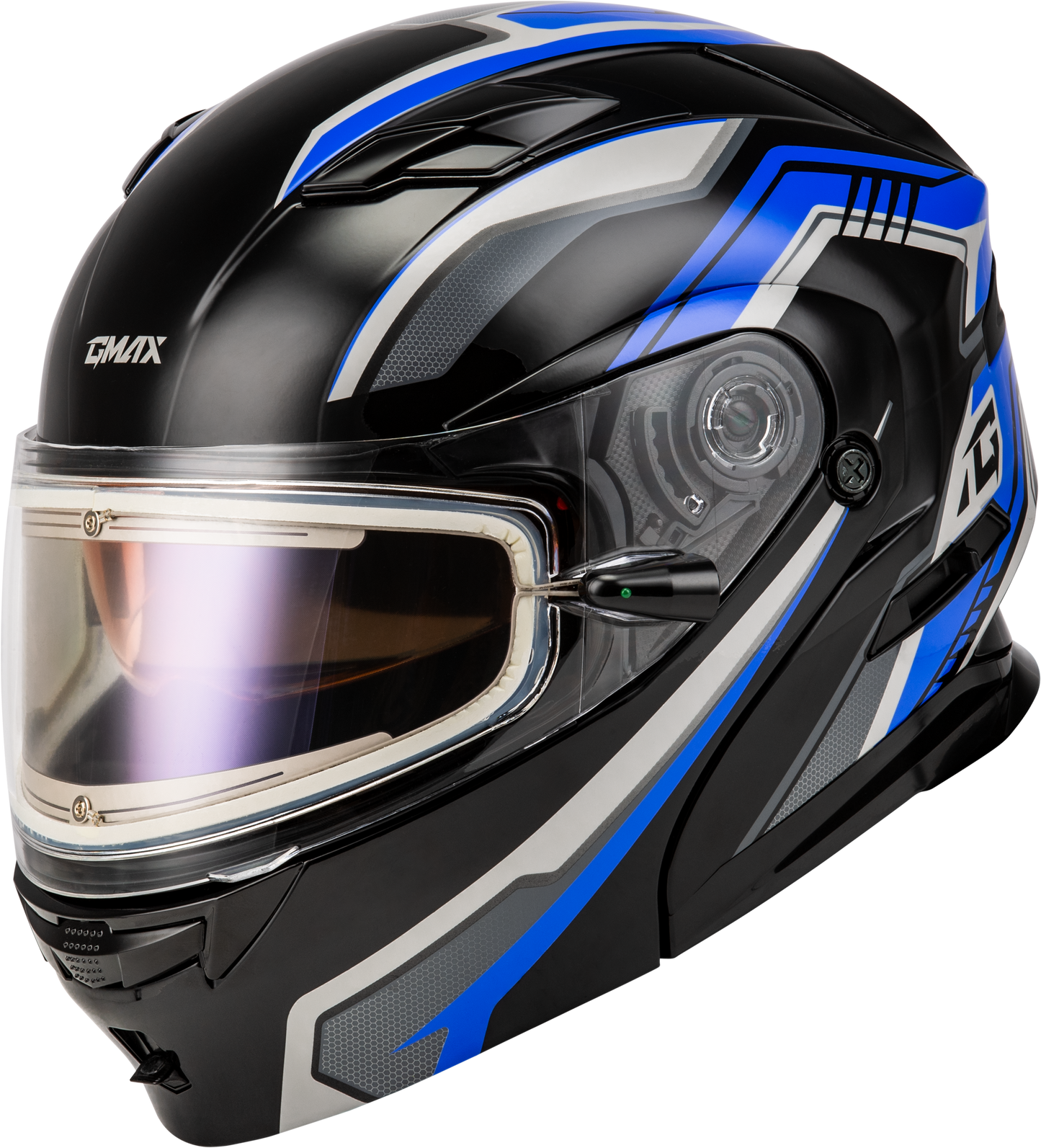 GMax Md-01s Transistor Snow Helmet W Elec Shld