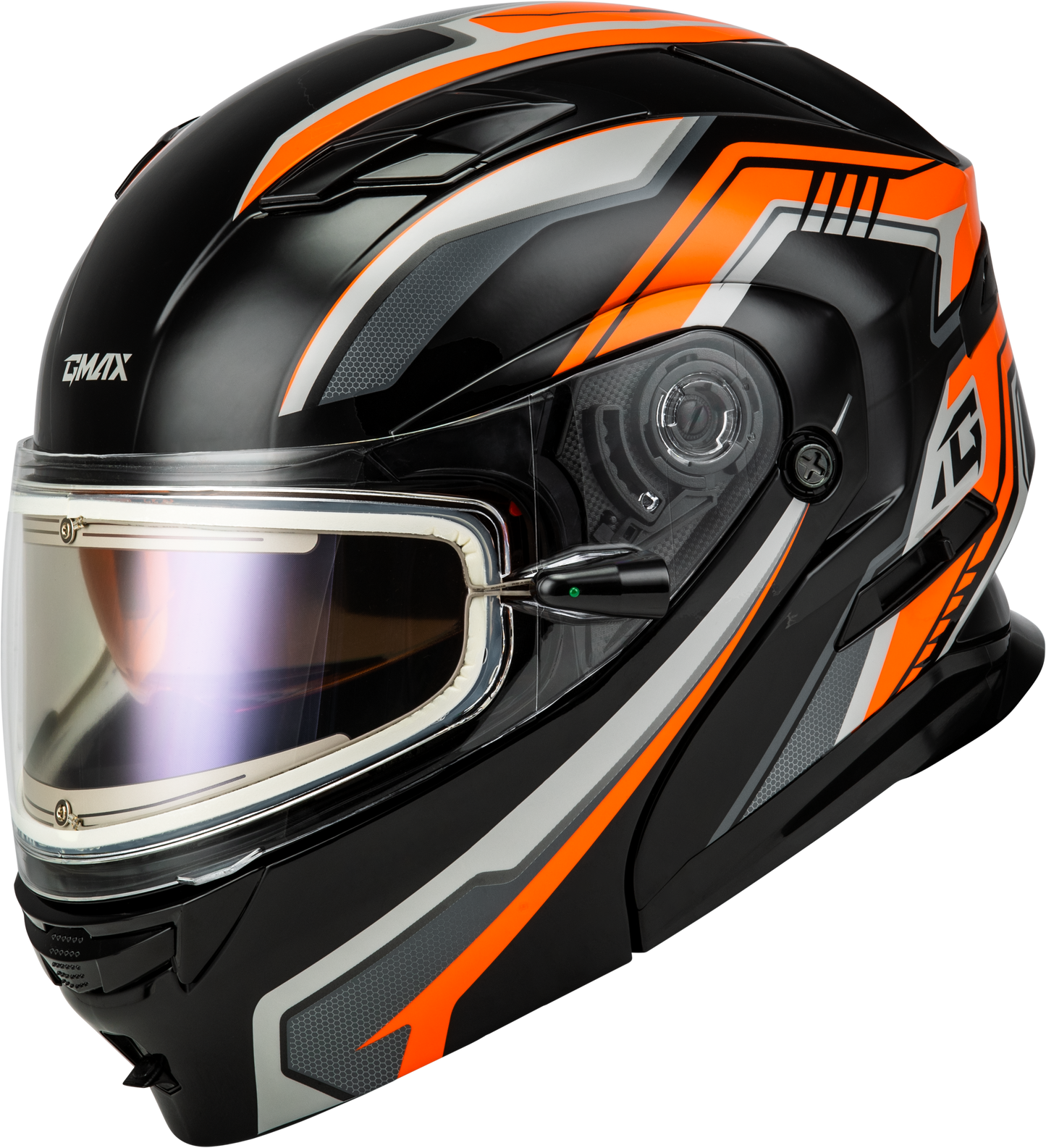 GMax Md-01s Transistor Snow Helmet W Elec Shld