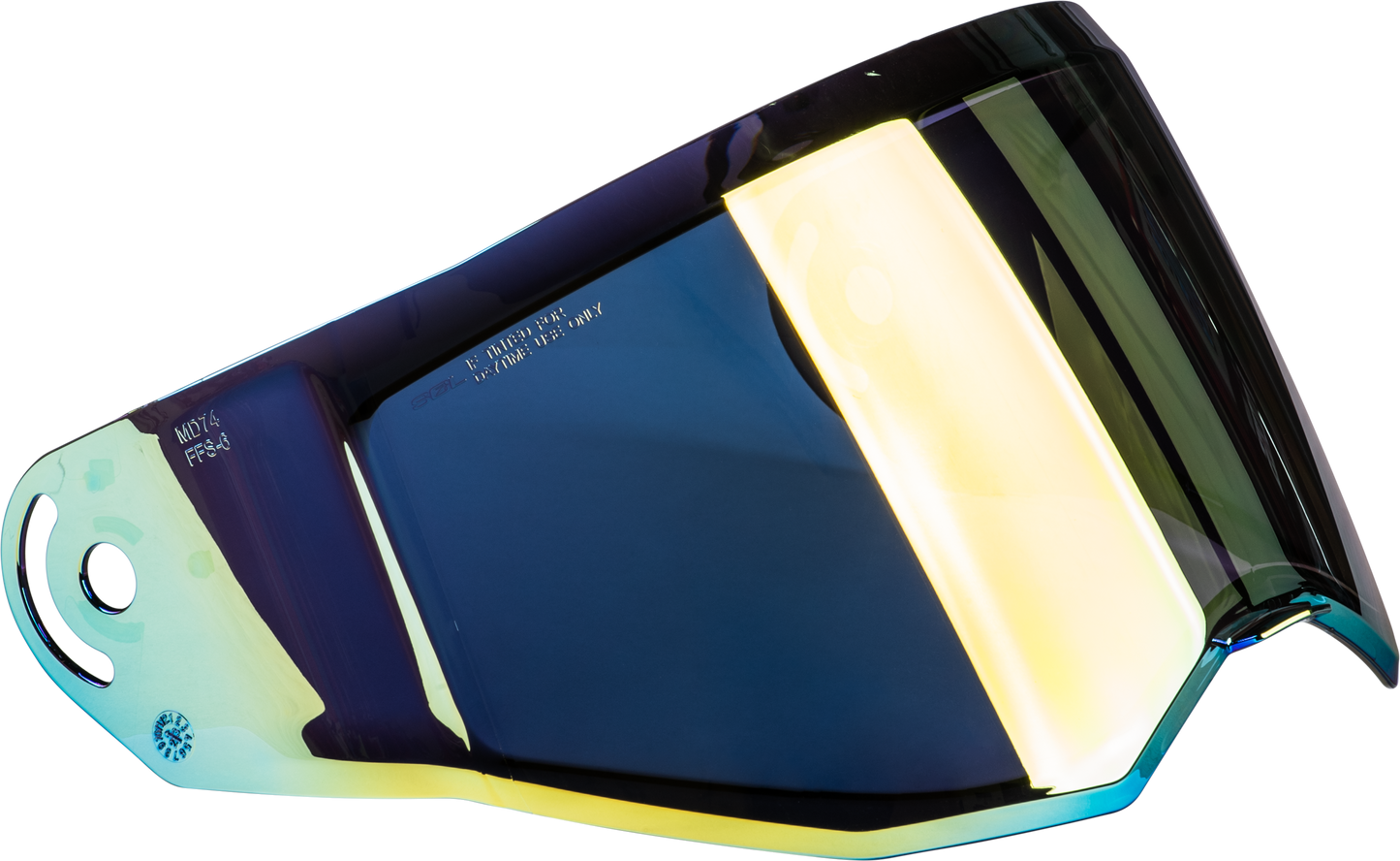 GMax Md-74 Gold Iridium Shield Single Lens Gold