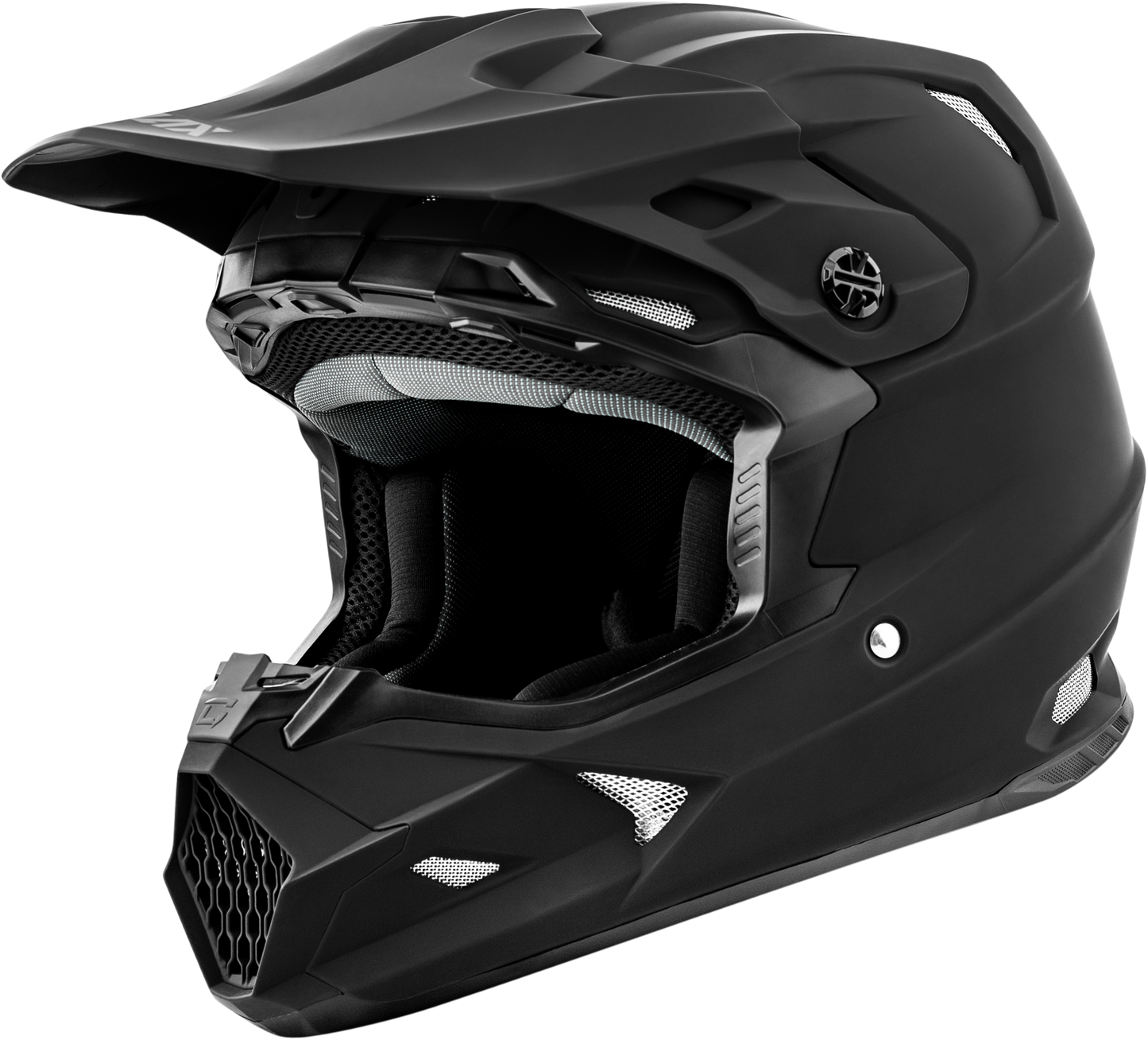 Mx-96 Solid Helmets Matte Black Xs