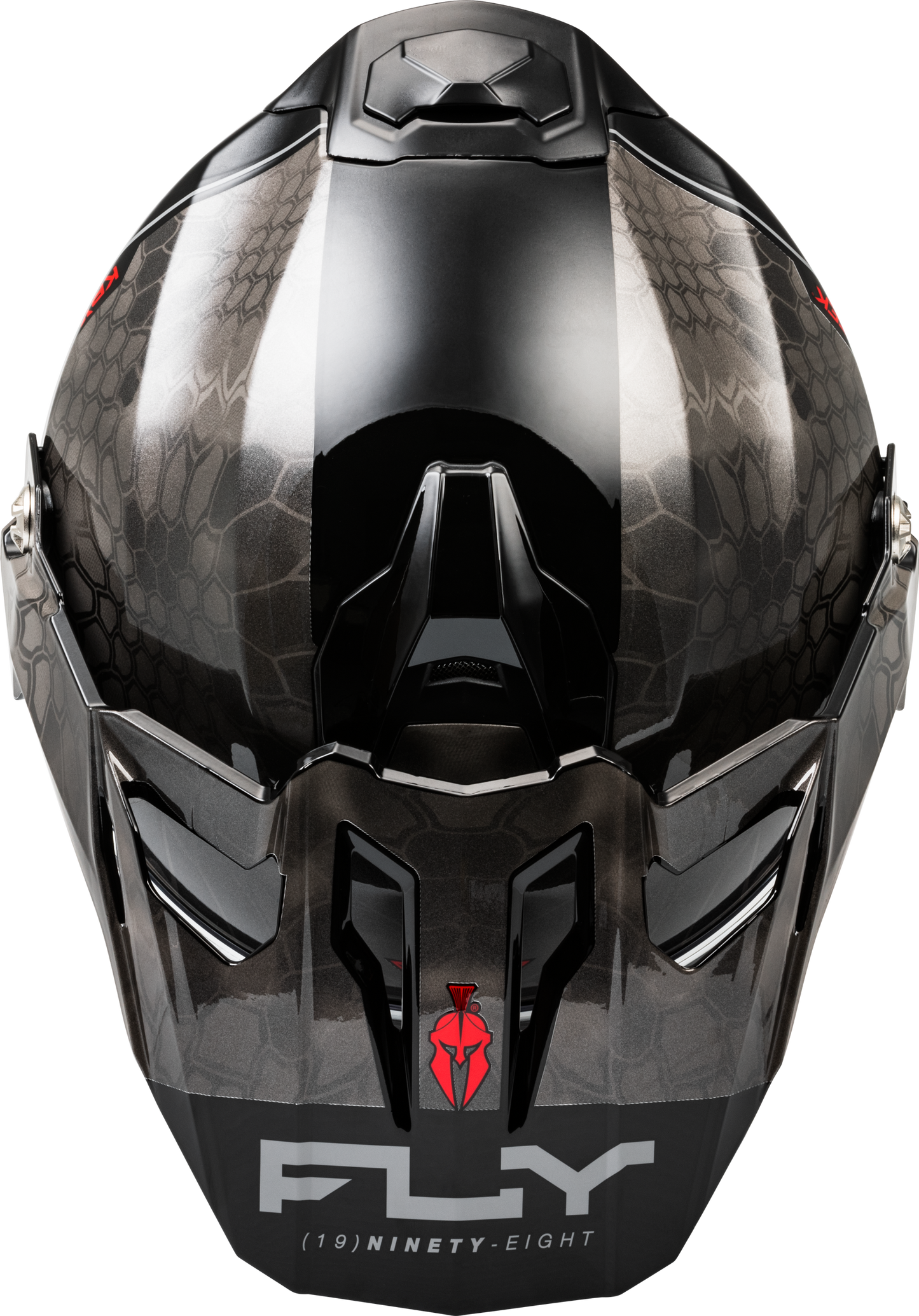 Trekker Cw Conceal Helmet Elec Shld Slate/black/red Xs