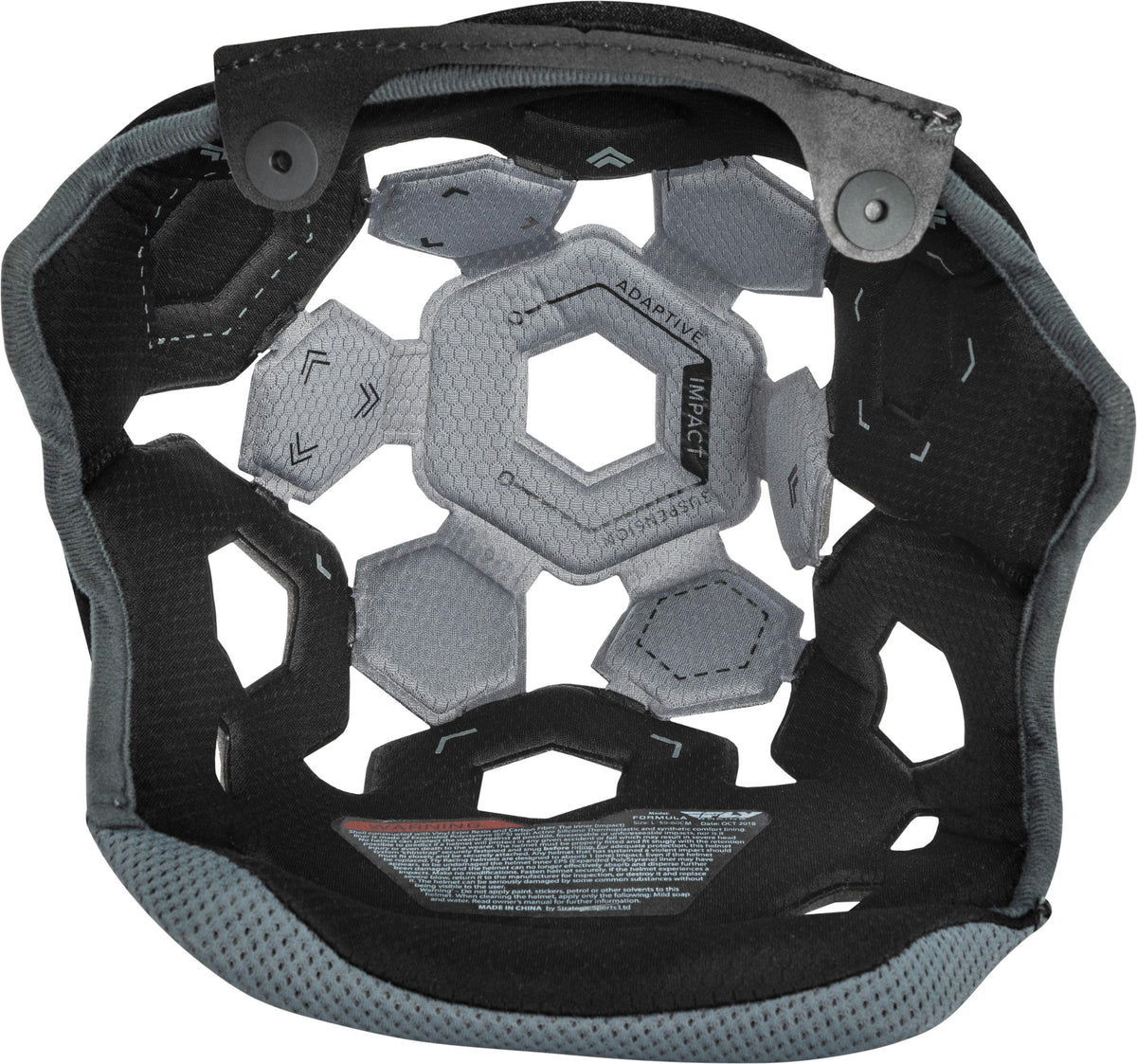 Formula Helmet Liner Black/cool Grey Xs
