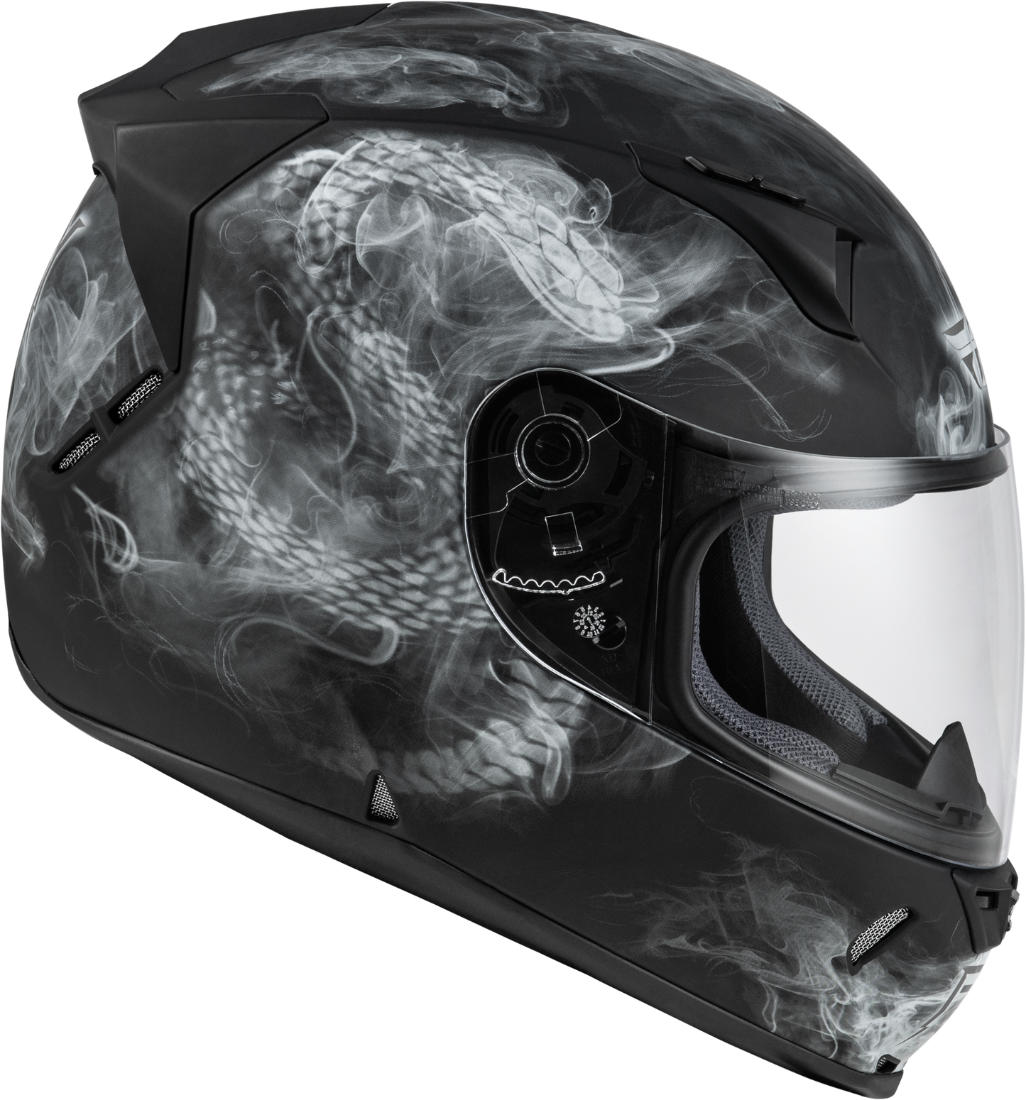 Fly Revolt Coil Helmet Black / White