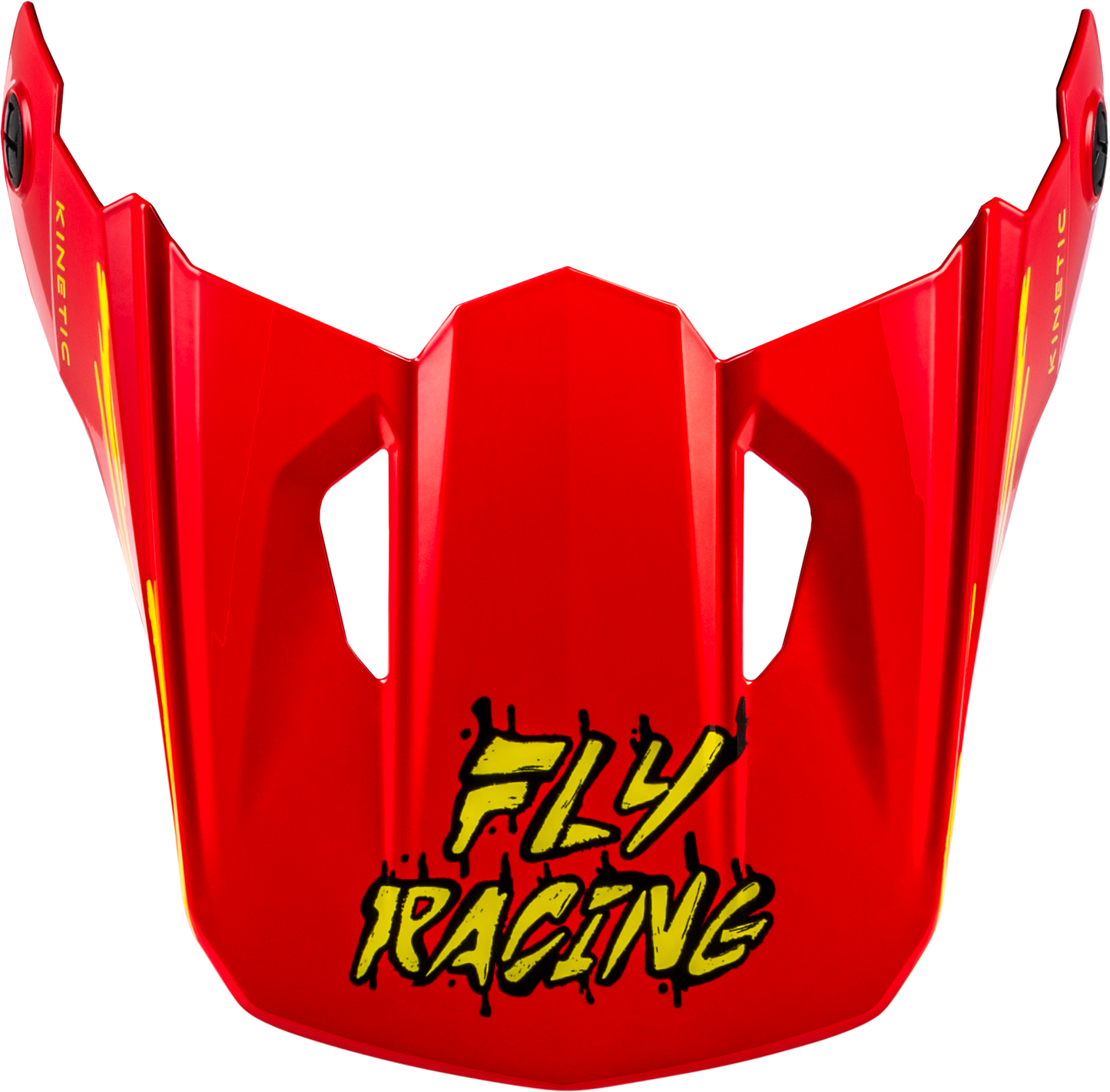 Yth Kinetic Surge Helmet Visor Black/red/yellow Ys-yl