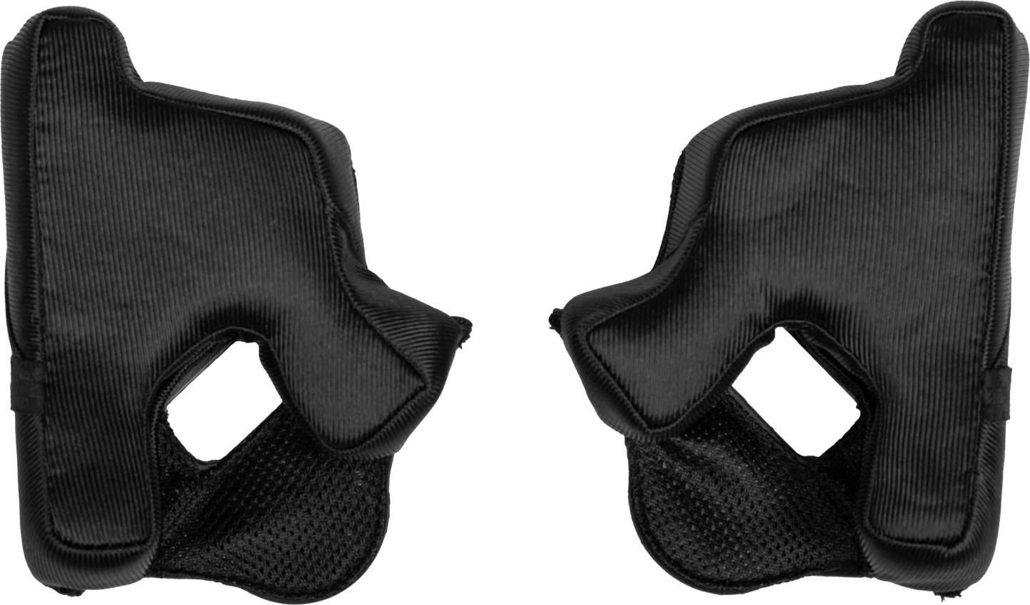 Werx-r Helmet Cheek Pads Black Custom 35mm