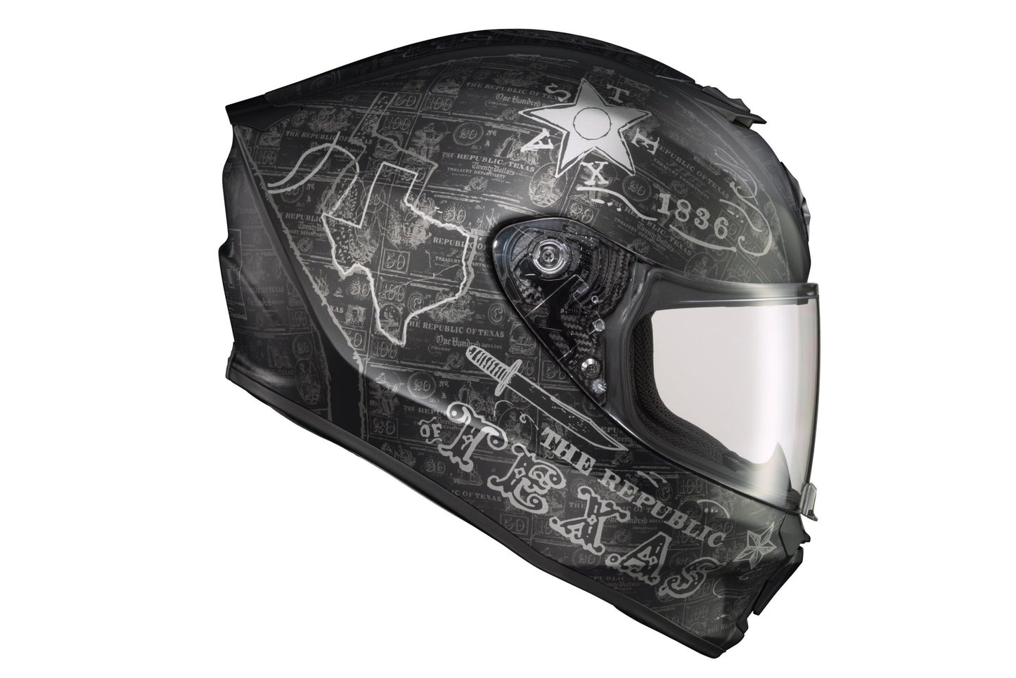 Scorpion Exo-r420 Full Face Helmet Lone Star