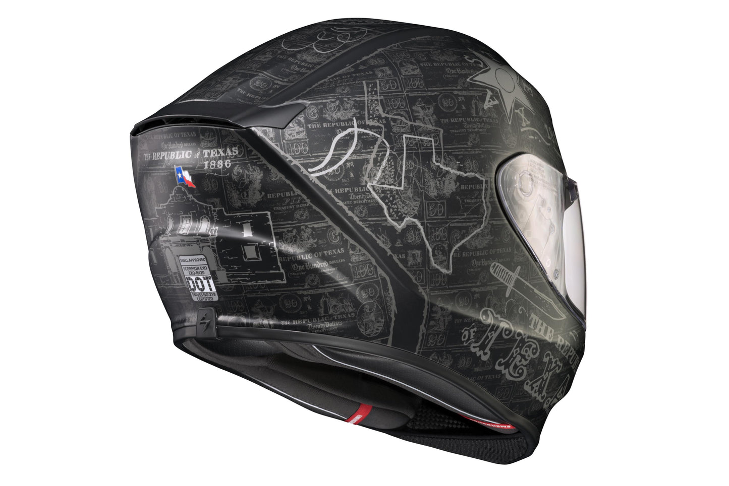 Scorpion Exo-r420 Full Face Helmet Lone Star
