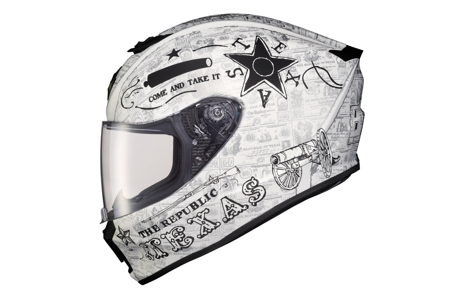 Scorpion Exo-r420 Full Face Helmet Lone Star