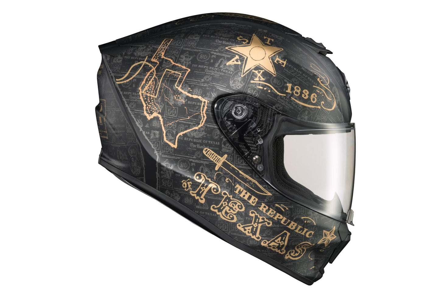 Scorpion Exo-r420 Full Face Helmet Lone Star