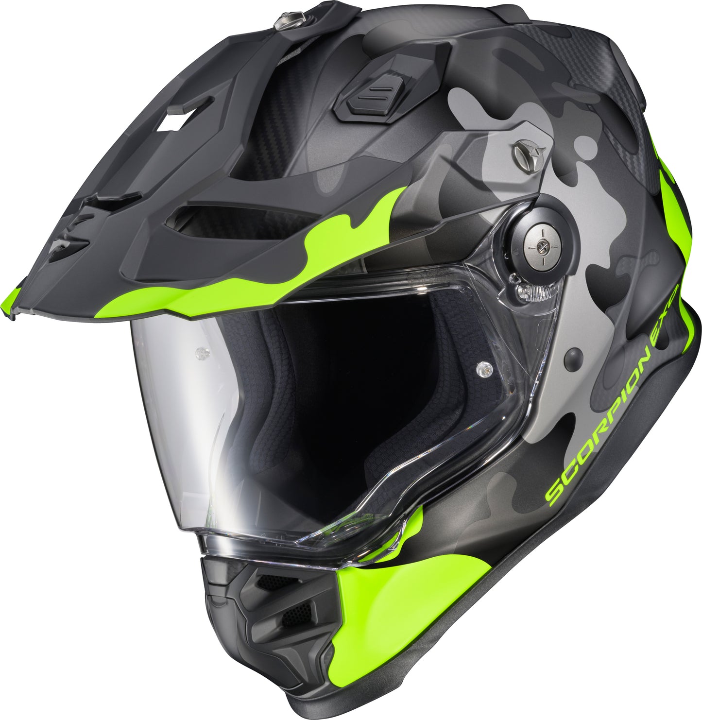 Xt9000 Carbon Full Face Helmet Gilley Hi-vis/grey Xl