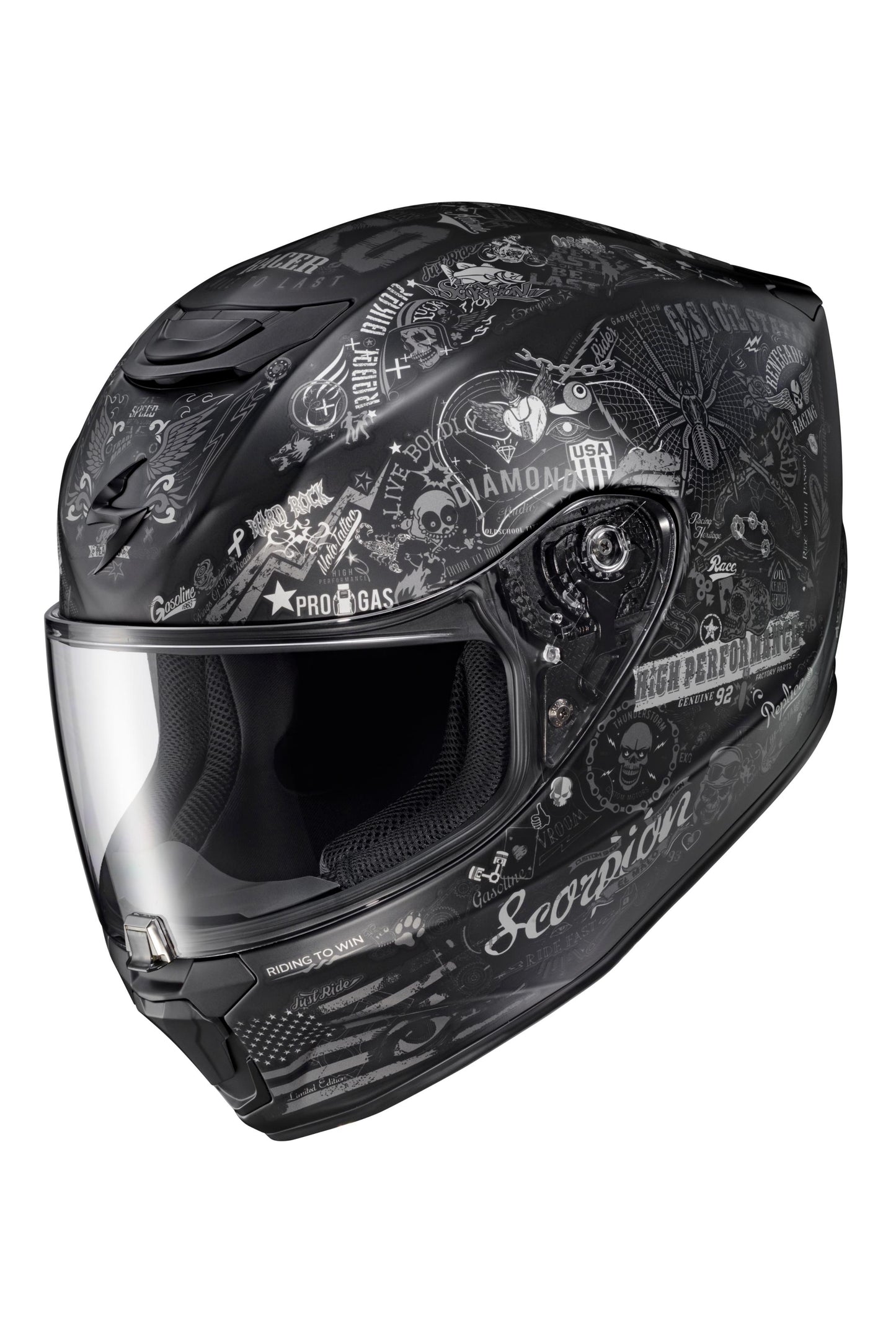 Scorpion Exo-r420 Full-face Helmet Pace