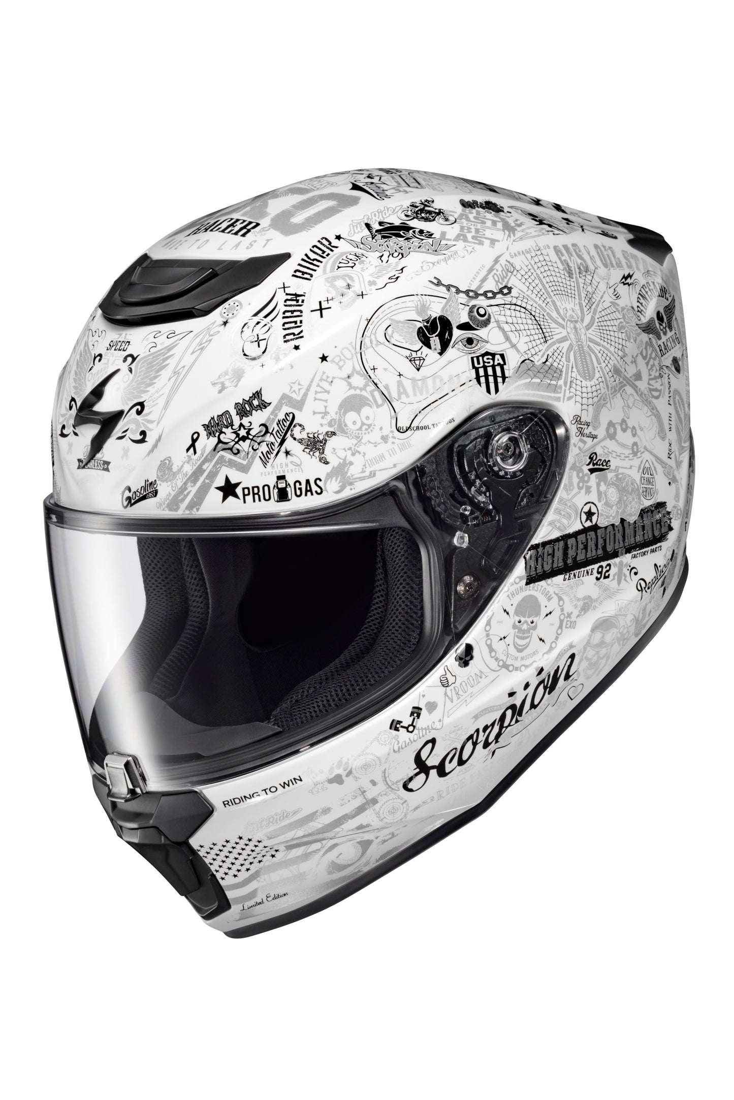 Scorpion Exo-r420 Full-face Helmet Pace