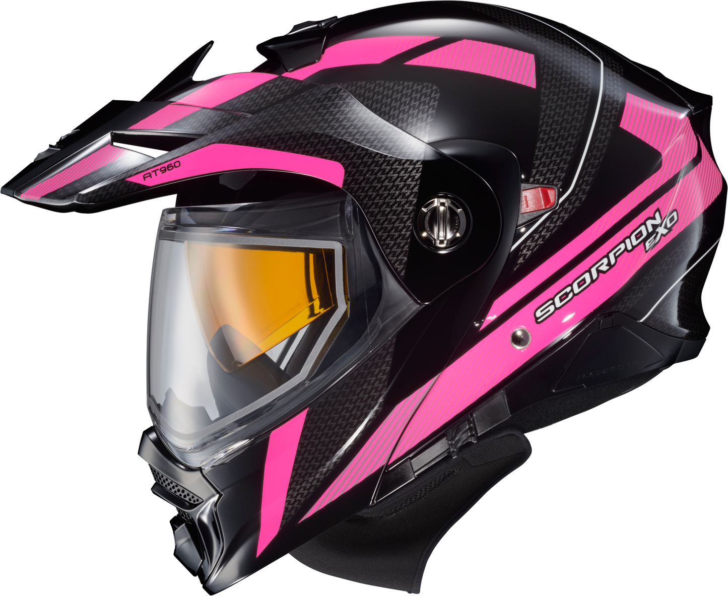 Scorpion Exo-at960 Cold Weather Helmet Electric/ Dual Lens
