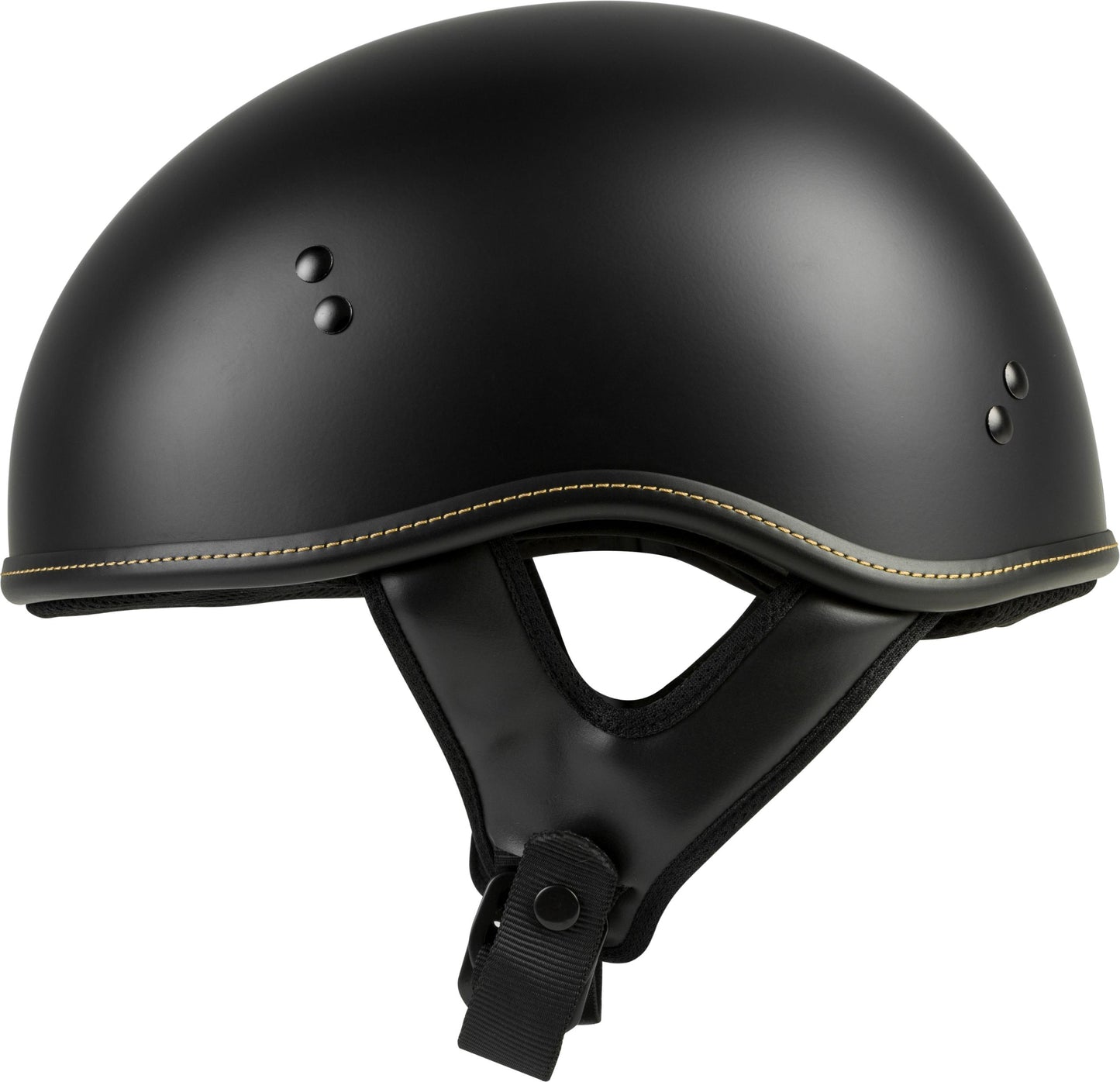 Highway 21 .357 Solid Half Helmet