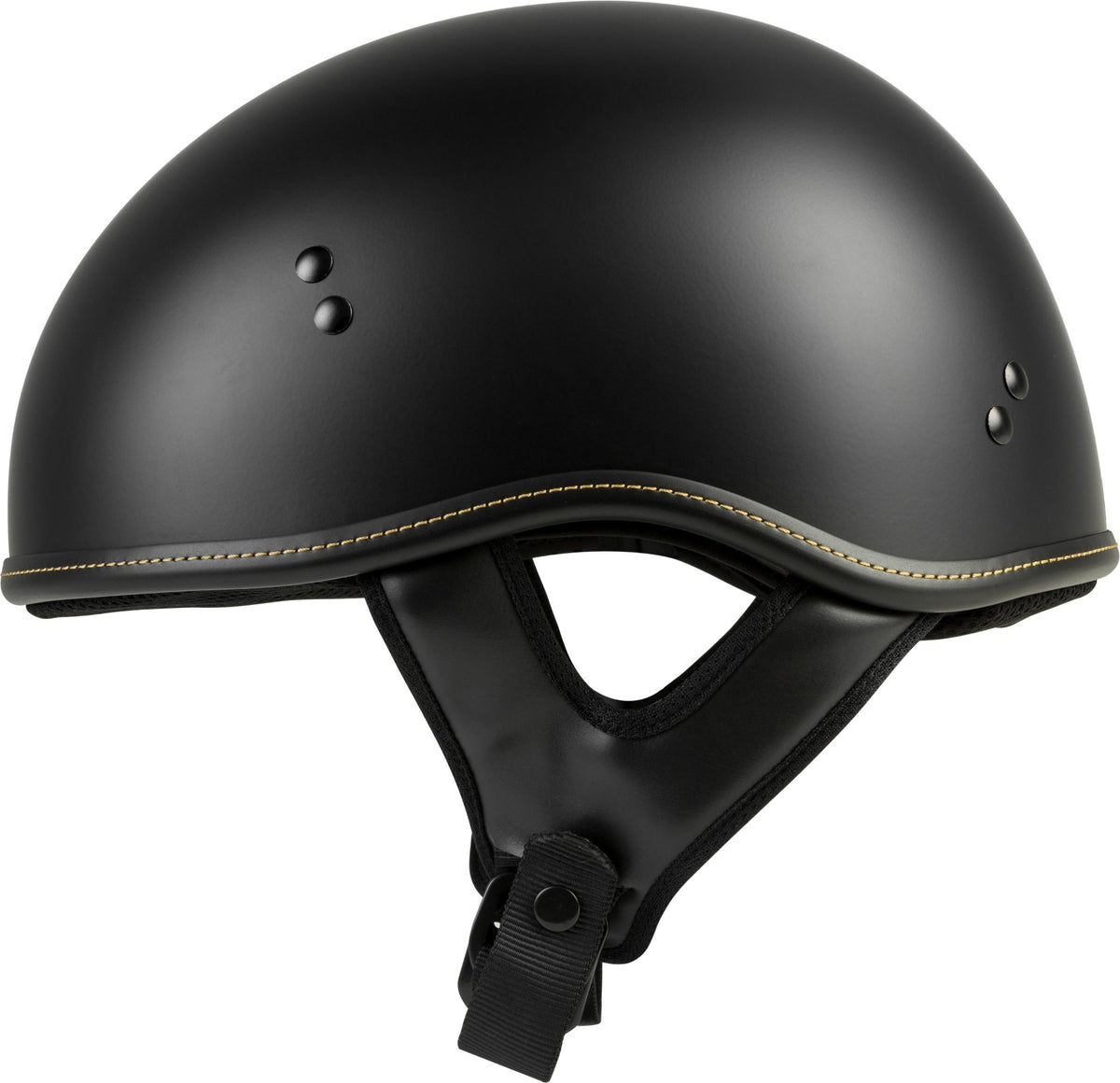 Highway 21 .357 Solid Half Helmet