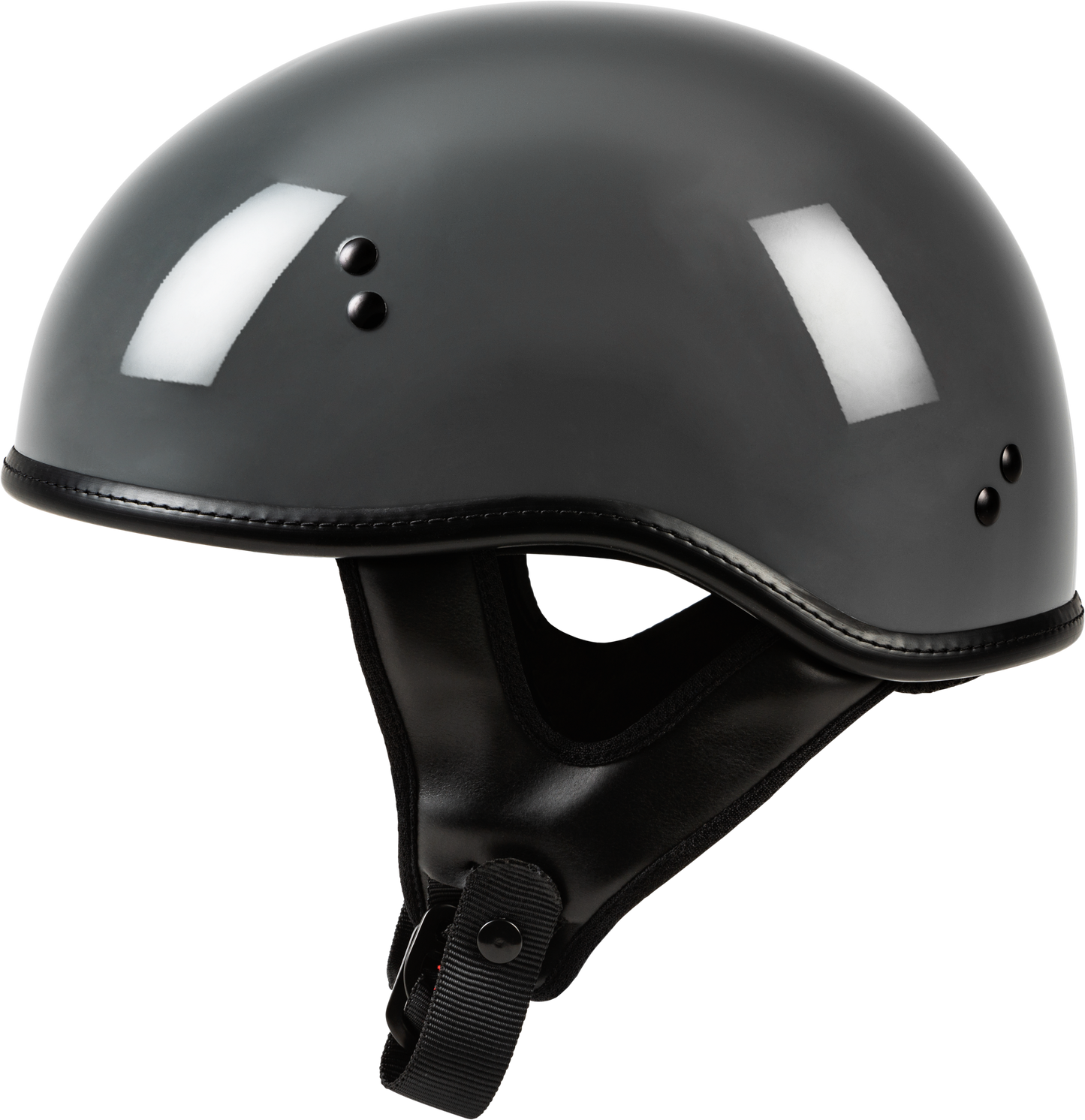 Highway 21 .357 Solid Half Helmet
