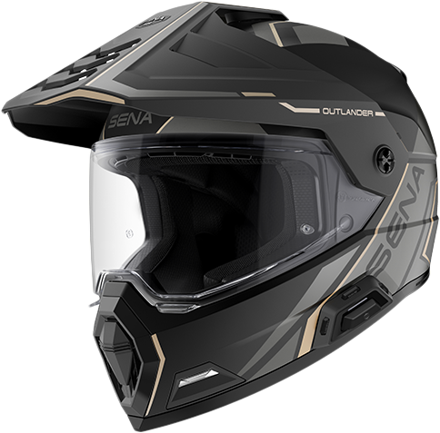 Outlander Smart Ds Helmet Matte Black Xl