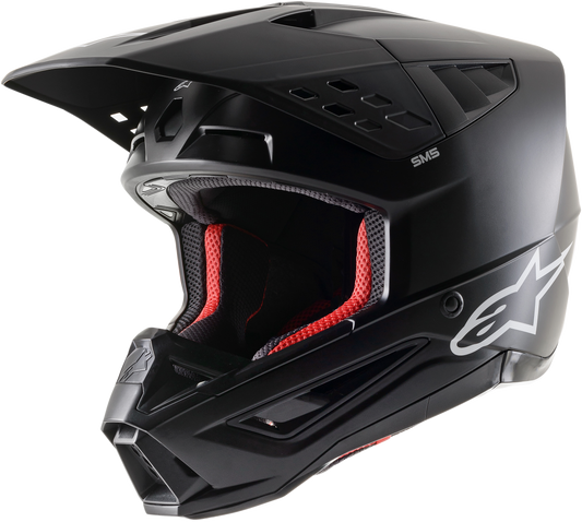 S M5 Solid Helmet Black Matt Xs
